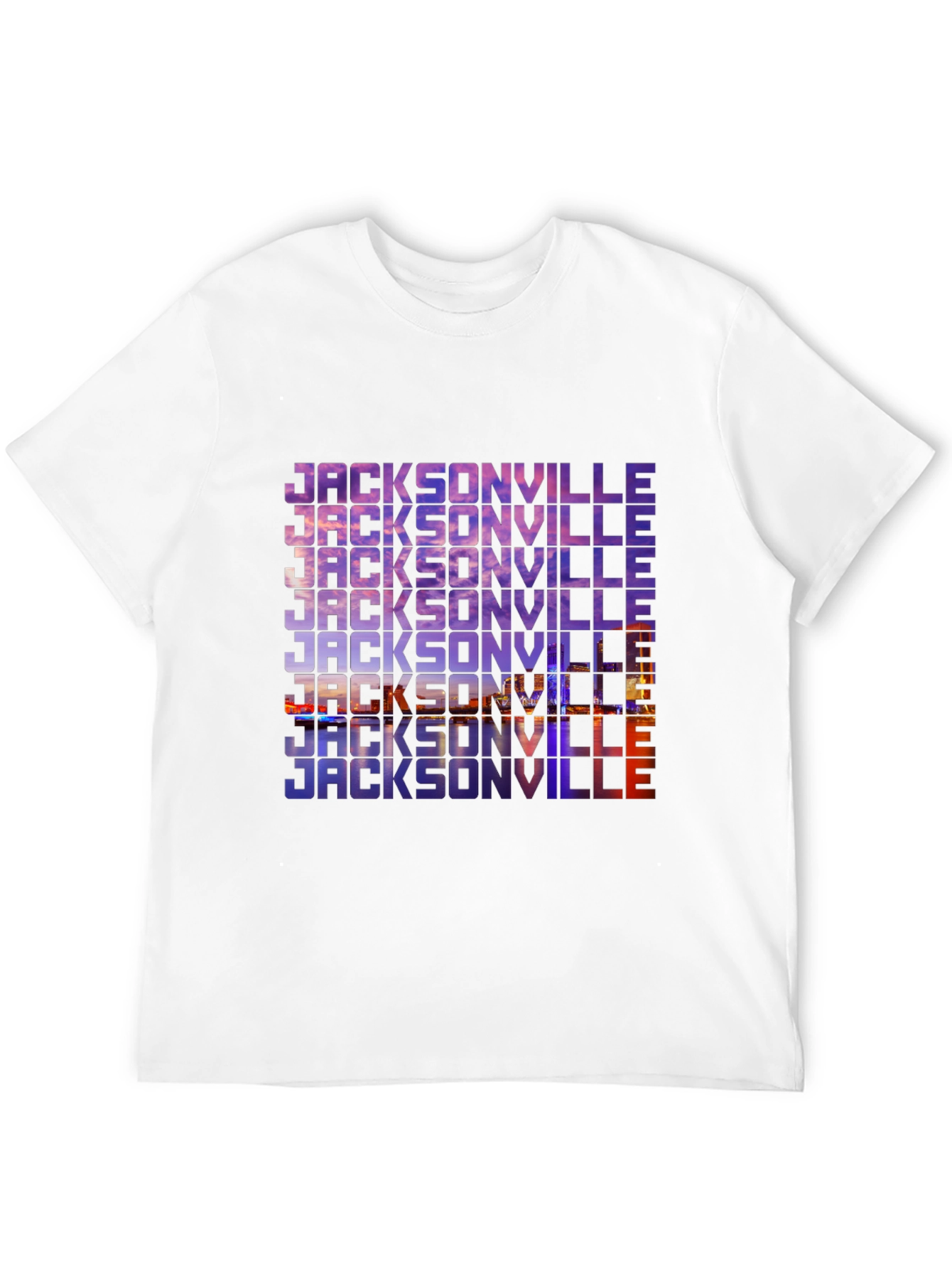 Jacksonville Graphic Print Black T-Shirt