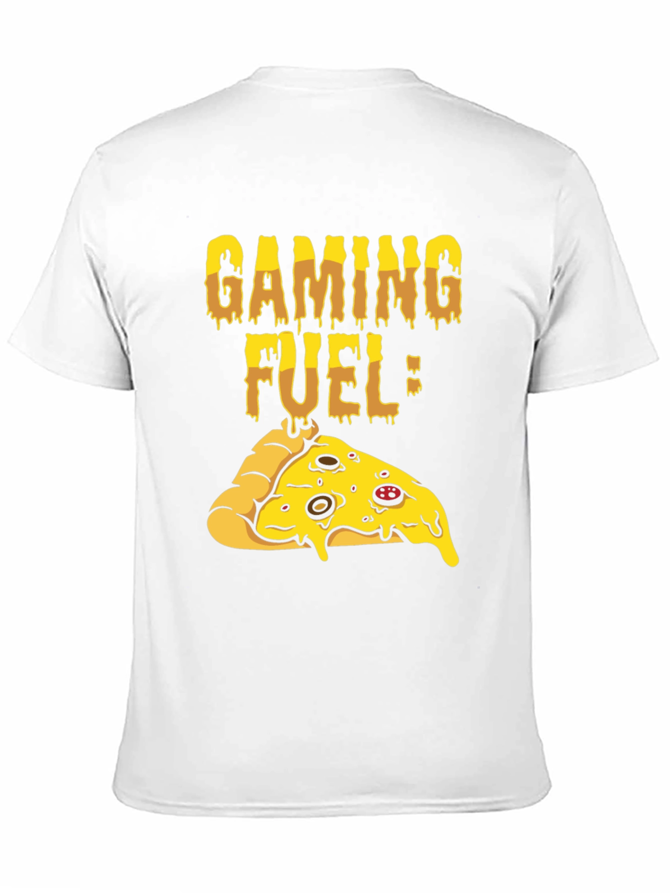 Gaming Fuel Pizza T-Shirt - Gamer Style