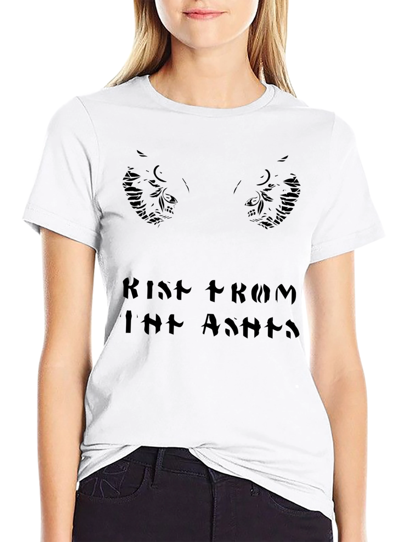 Rise From the Ashes Graphic Tee - Black
