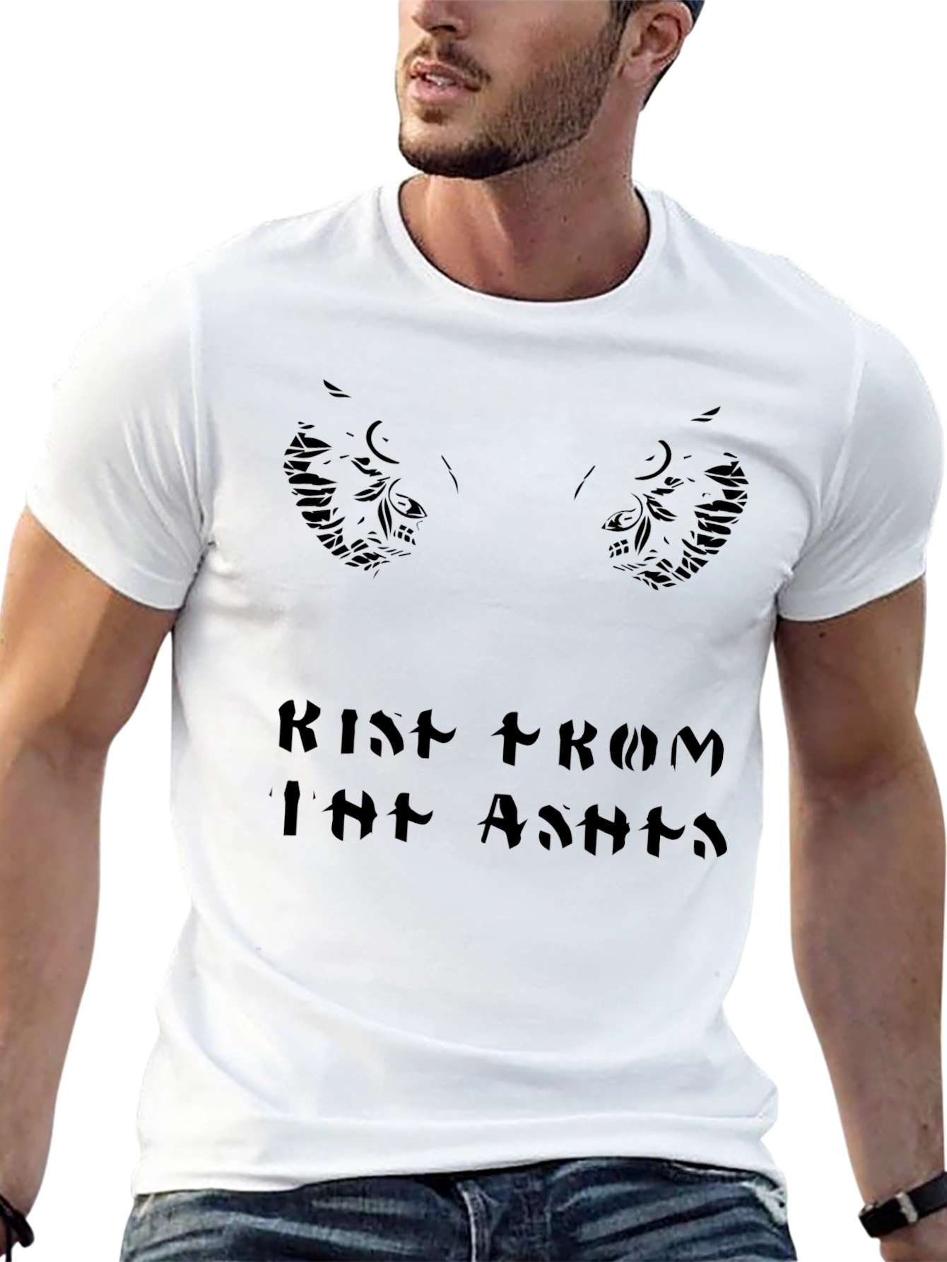 Rise From the Ashes Graphic Tee - Black