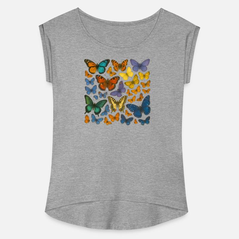 Vibrant Butterfly Colorful Elegant Design Lovely