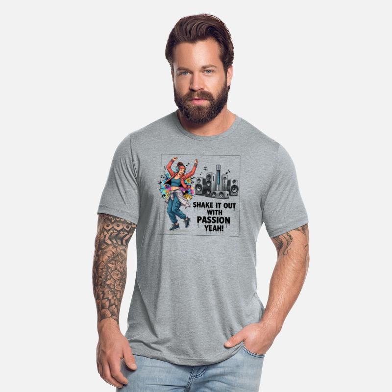 Vibrant Dance Party Graphic Tee