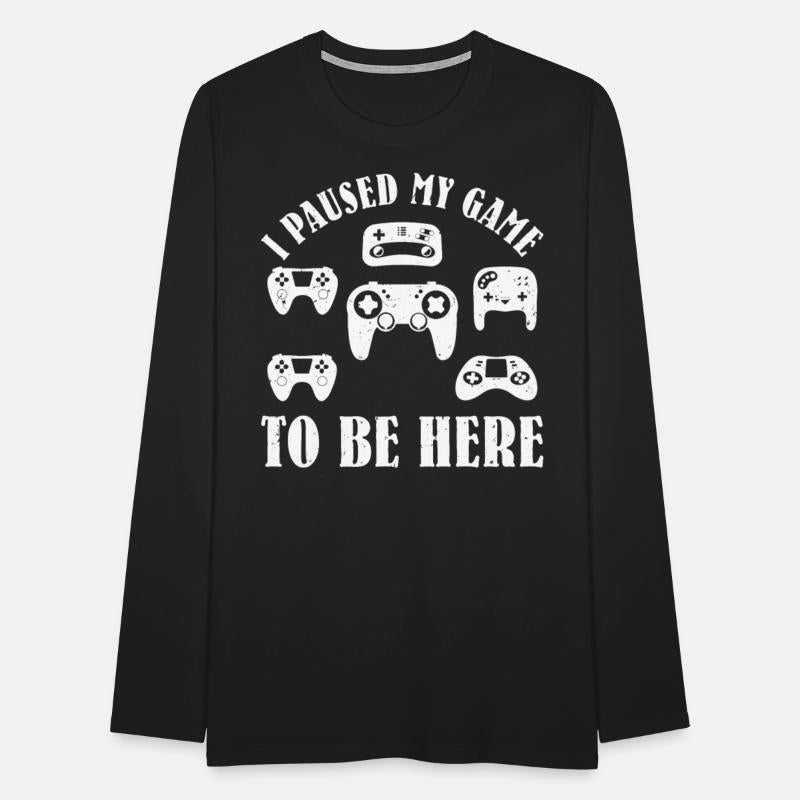 Video Game Console Paused my Game To Be Here