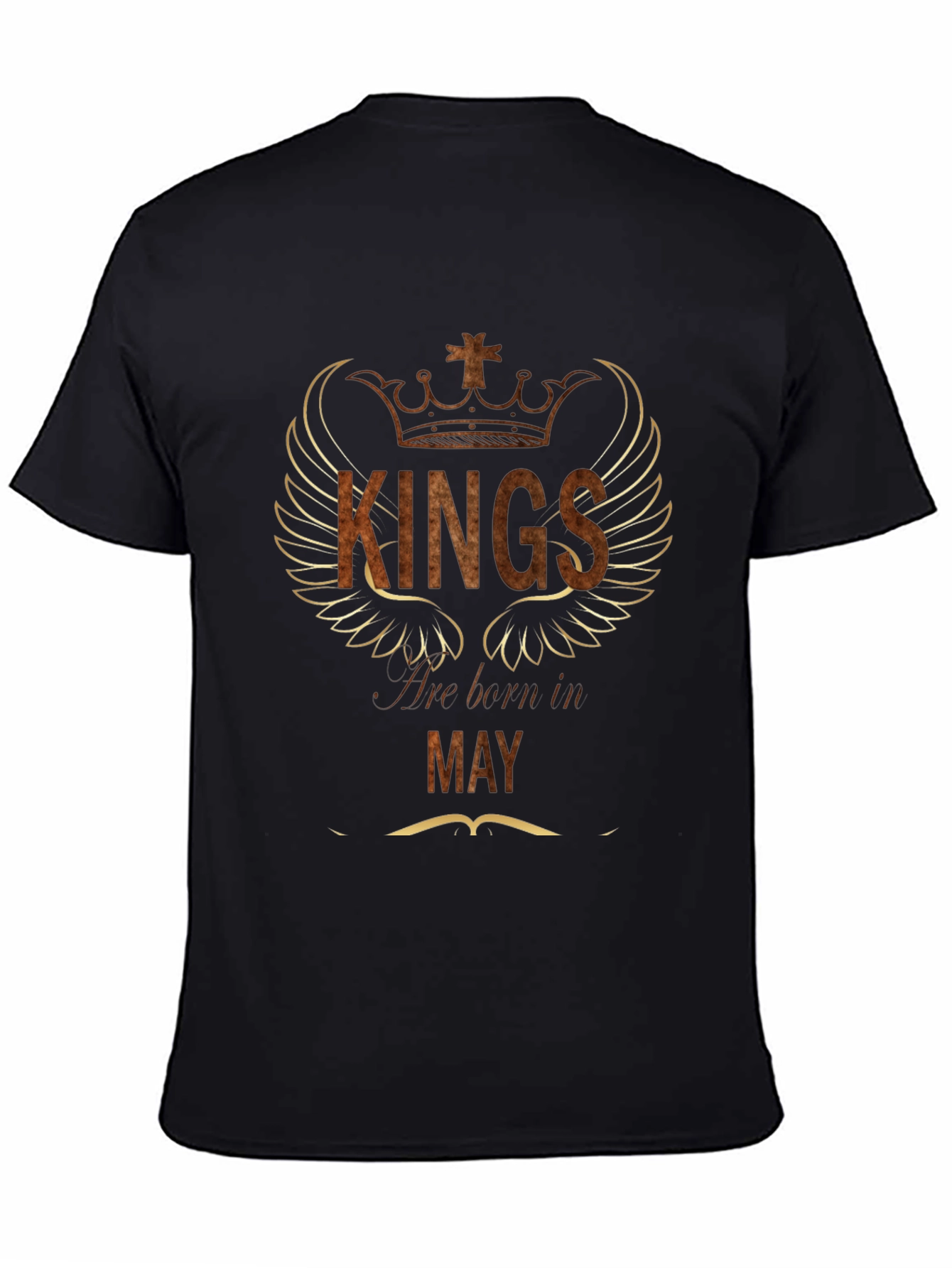 Kings Are Born in May Graphic Tee