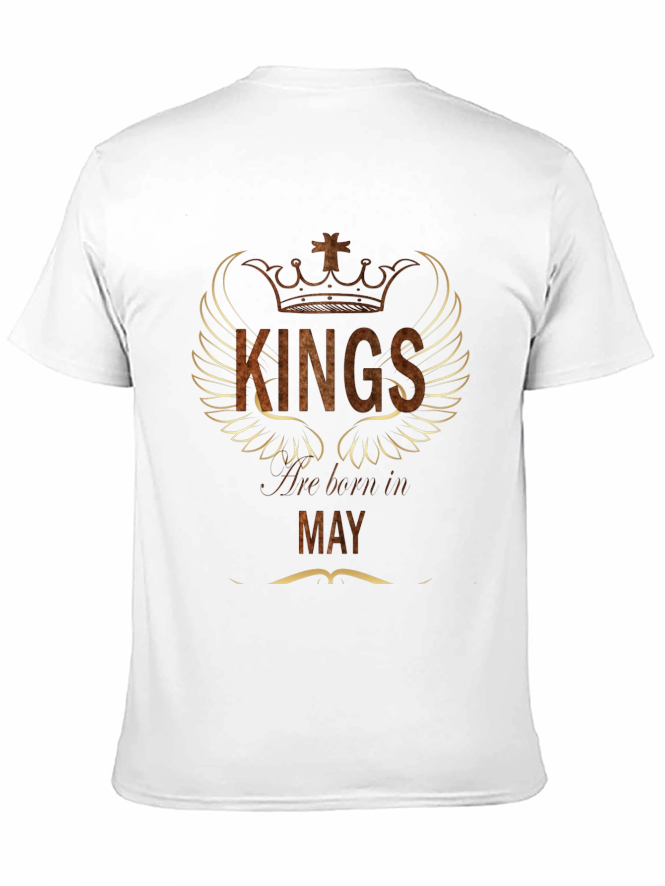Kings Are Born in May Graphic Tee