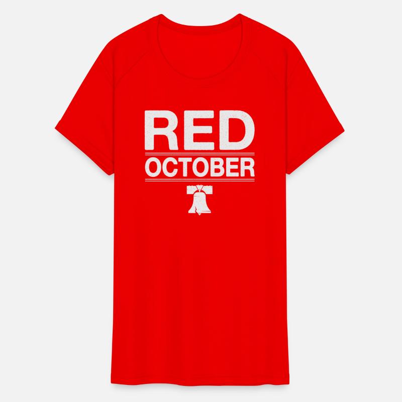 Vintage Red October Philly Philadelphia