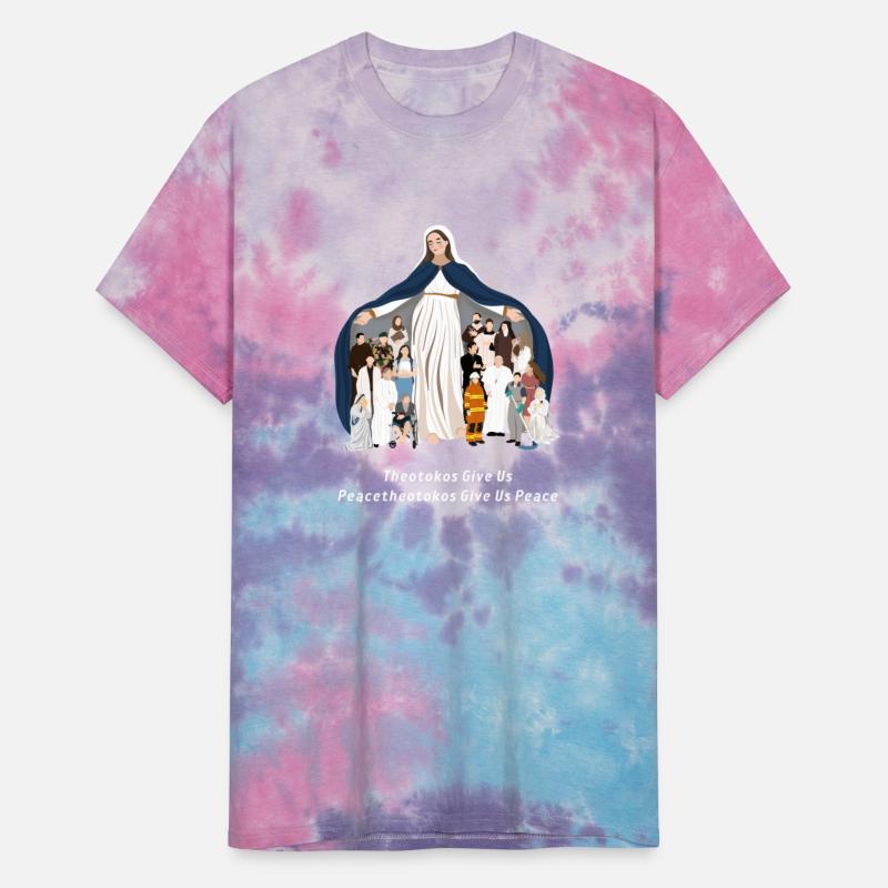 Virgin Mary Rosary T-Shirt