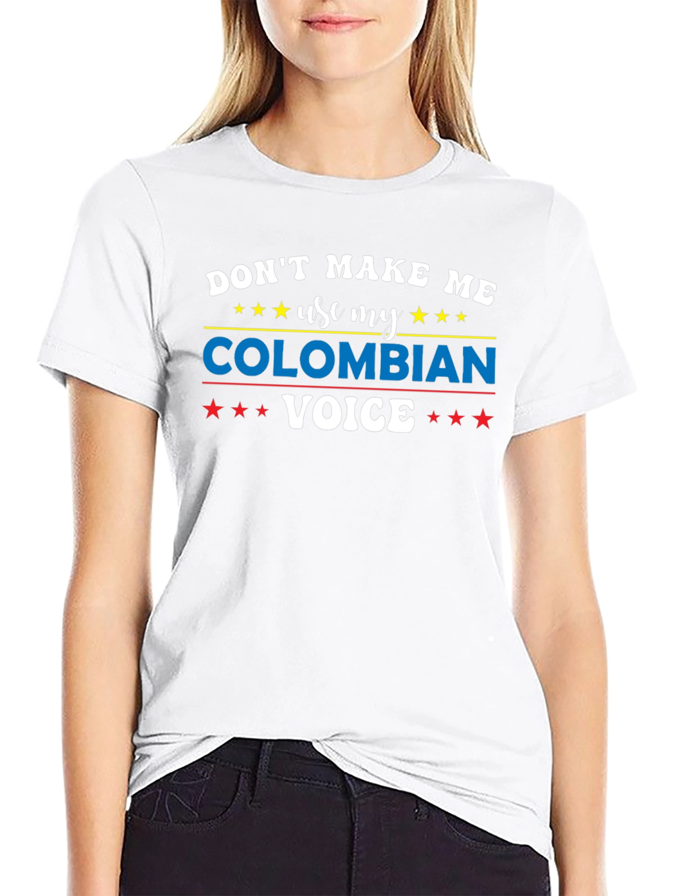 Colombian Voice T-Shirt - Funny Graphic Tee
