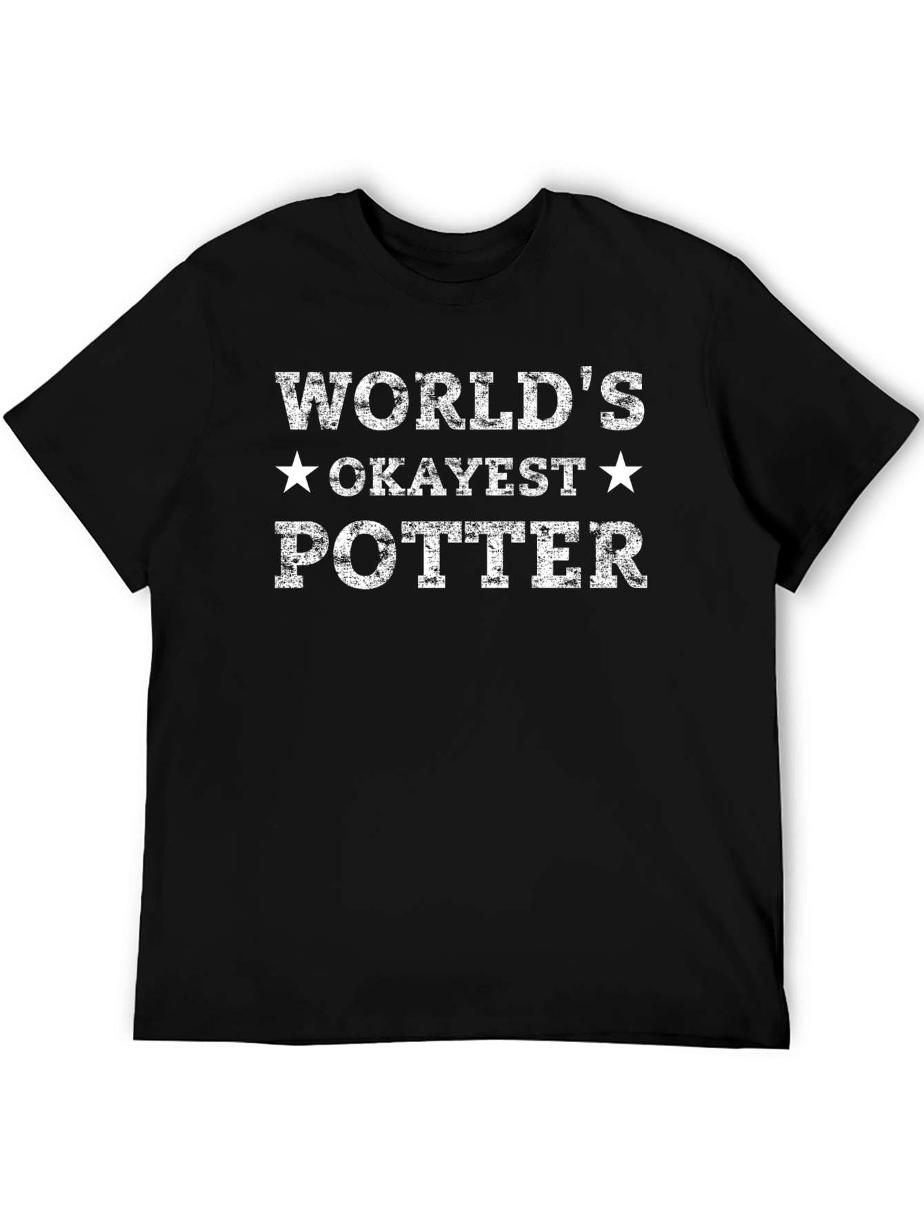 Worlds Okayest Potter Funny T-Shirt