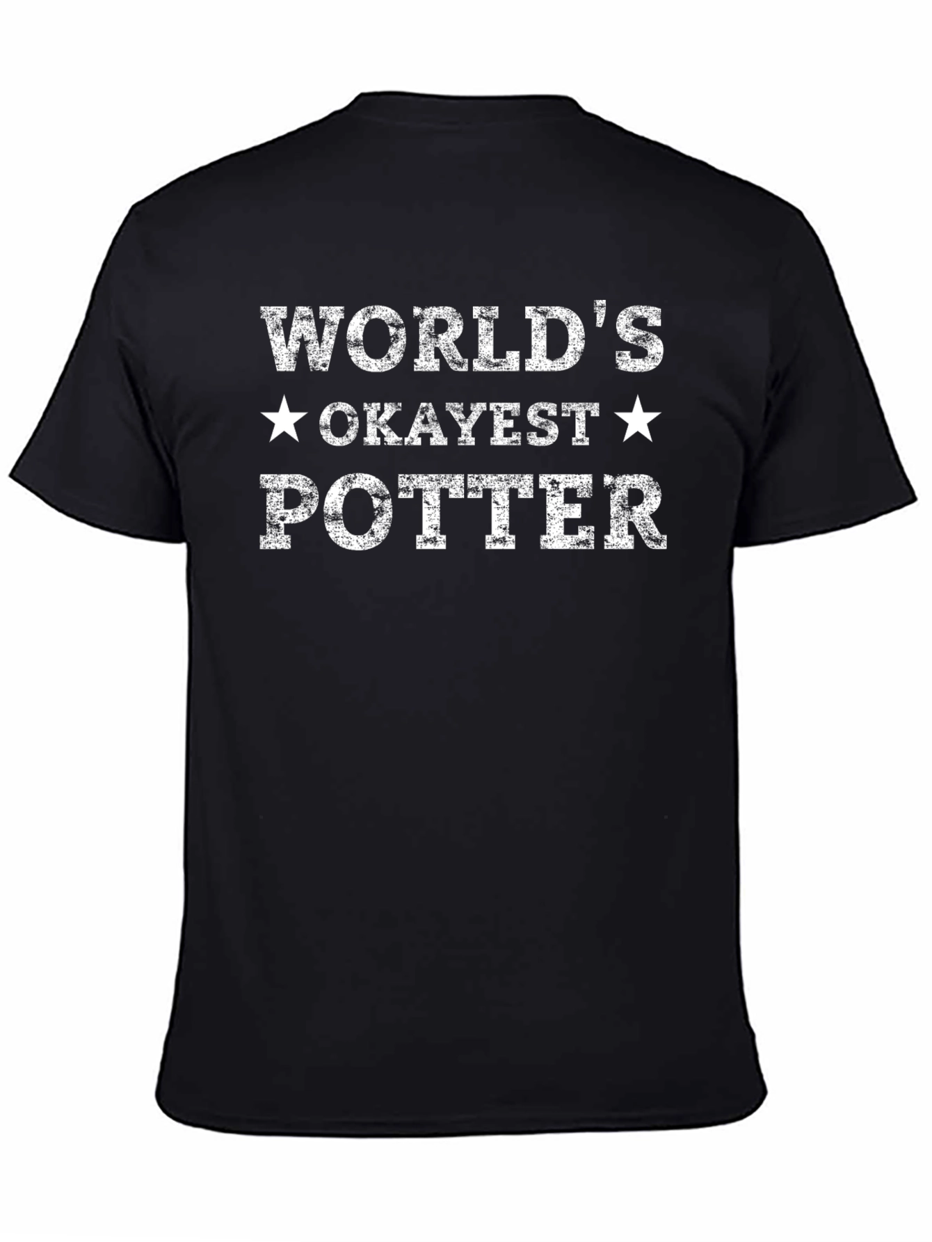 Worlds Okayest Potter Funny T-Shirt
