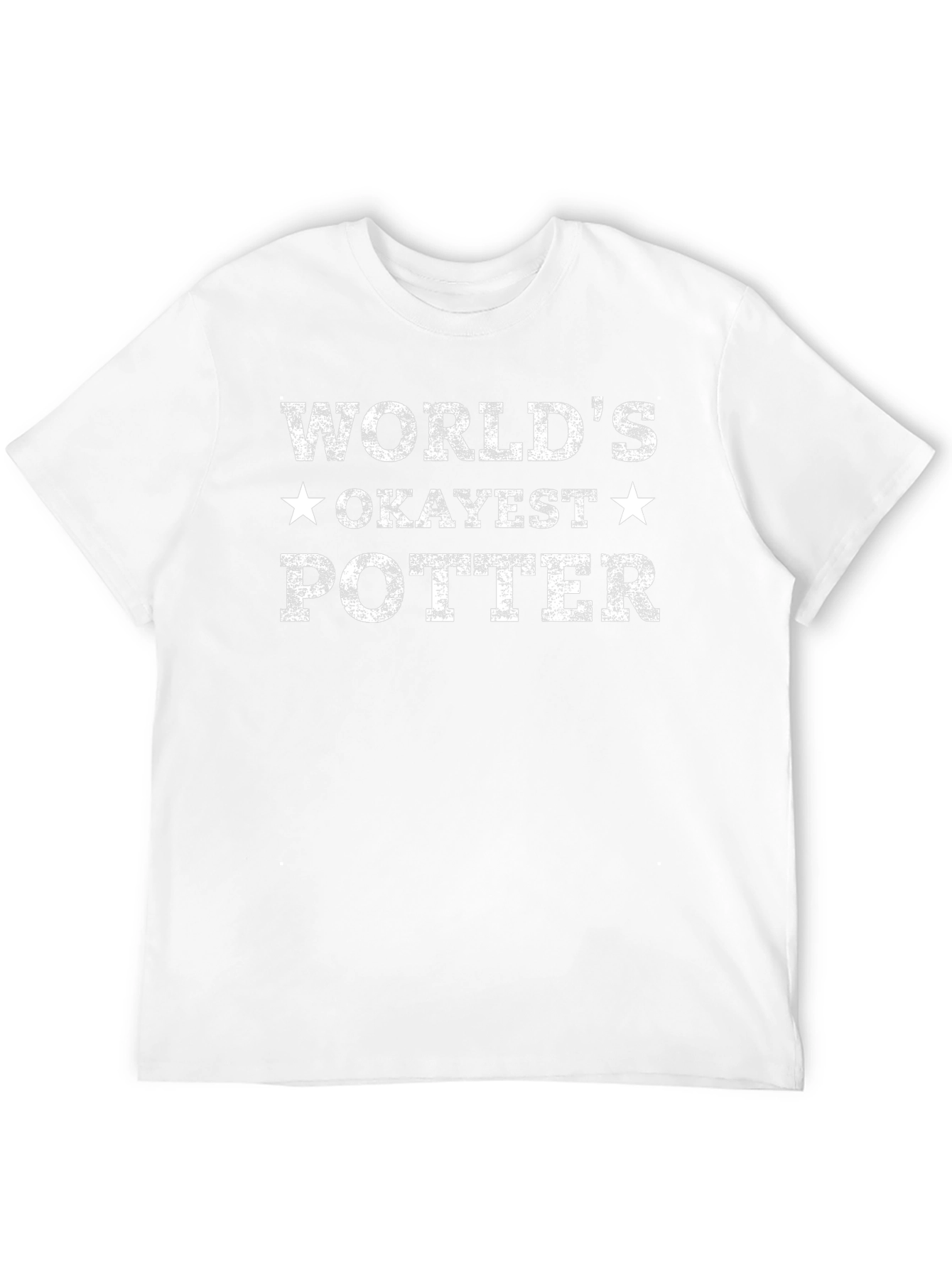 Worlds Okayest Potter Funny T-Shirt