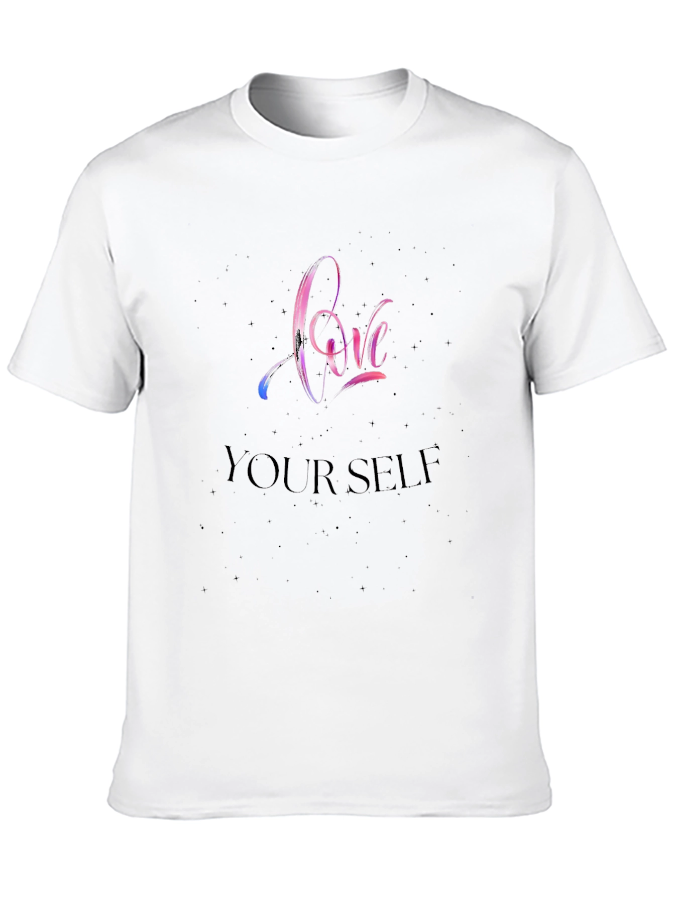 Love Yourself Black Graphic Tee