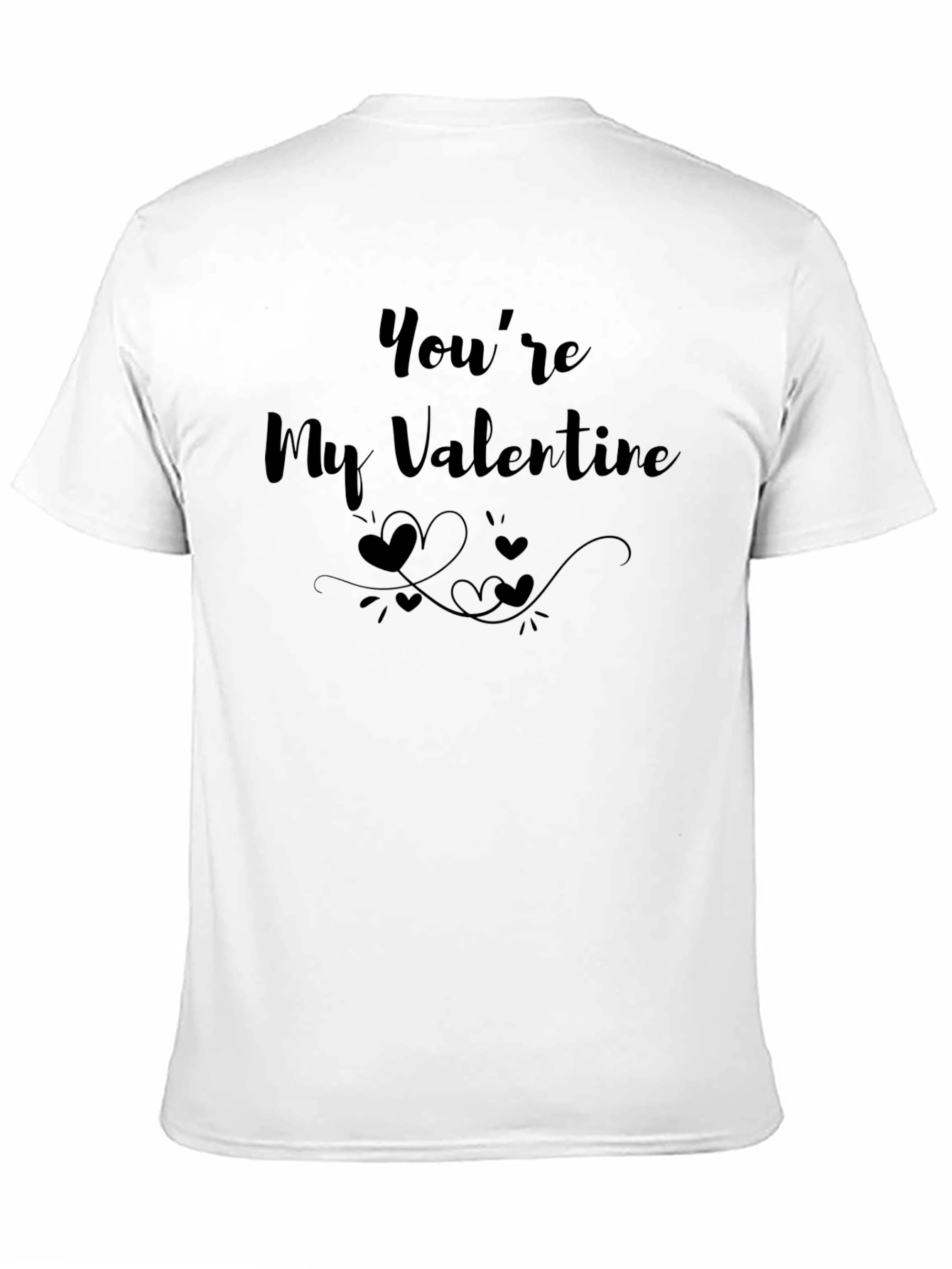 Youre My Valentine Graphic Tee - Black Unisex