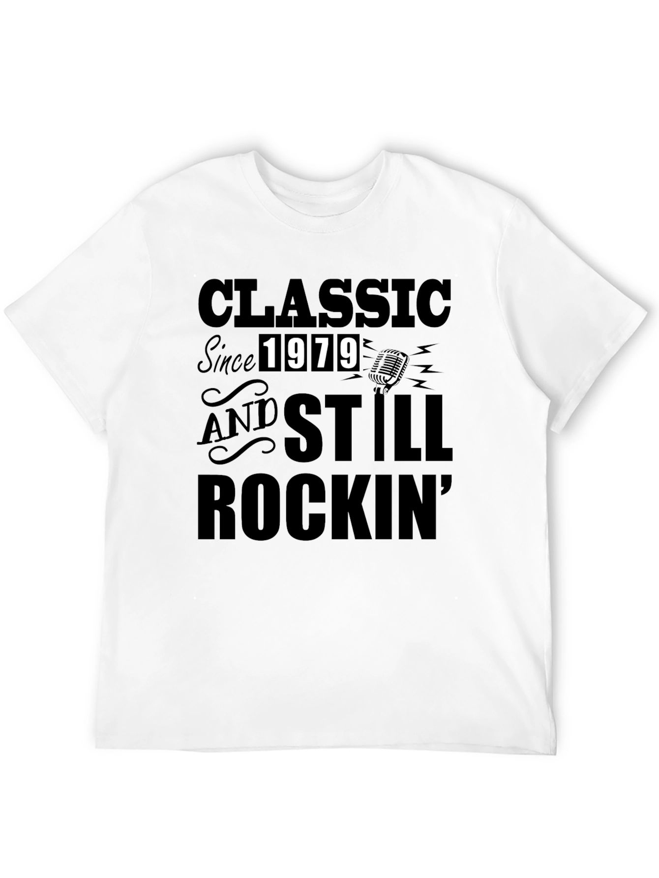 Classic Since 1979 Rocking T-Shirt