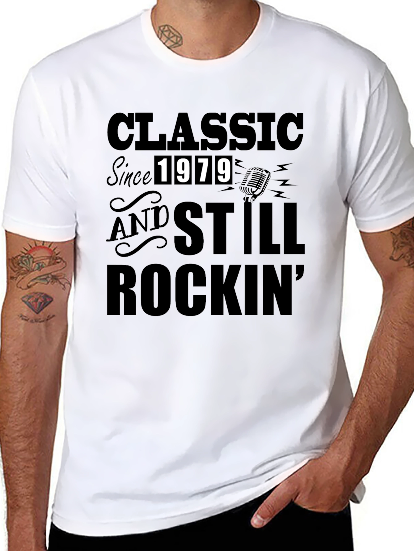 Classic Since 1979 Rocking T-Shirt