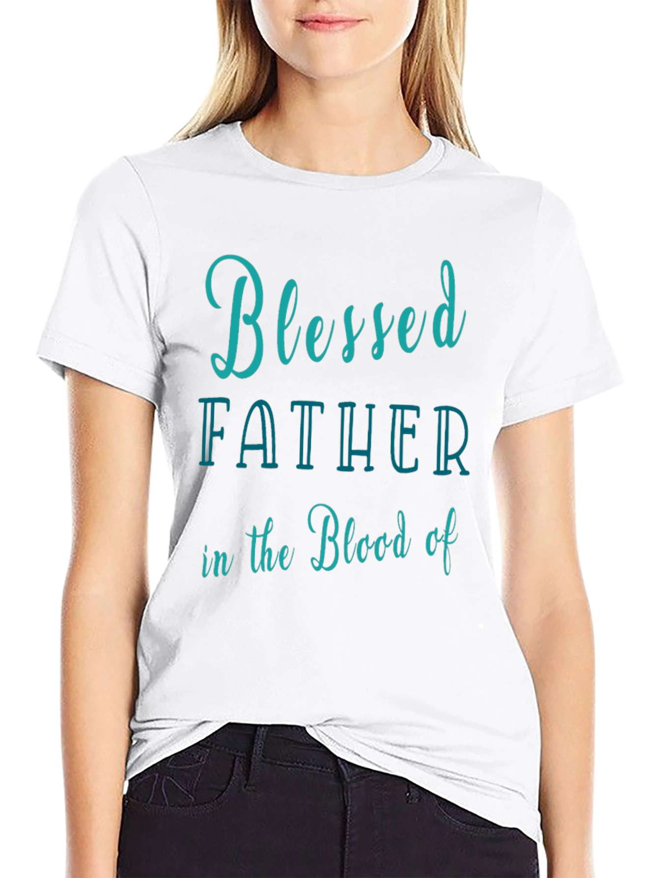 Blessed Father Tee - Stylish Christian T-Shirt