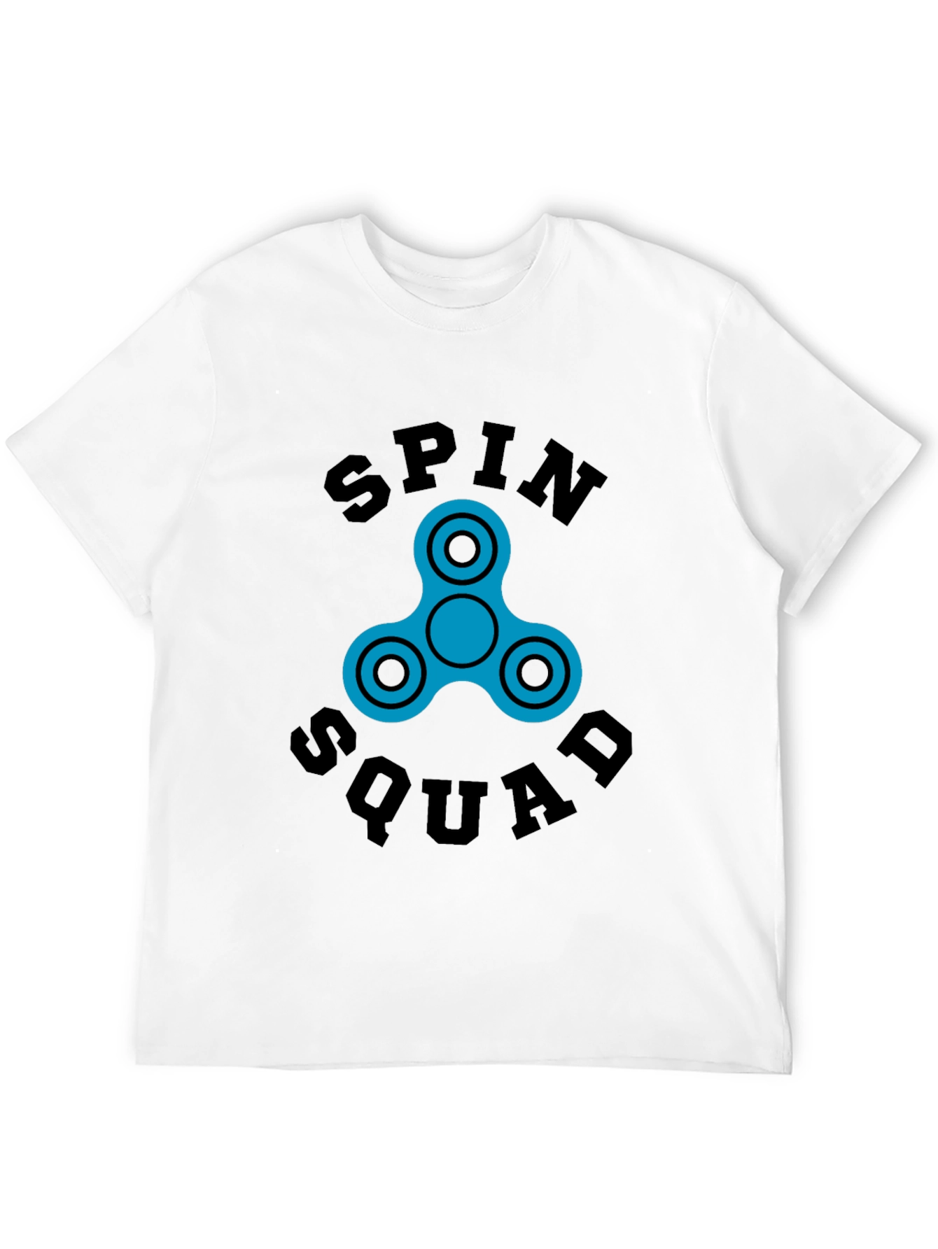 Spin Squad Graphic Tee - Fidget Spinner Design