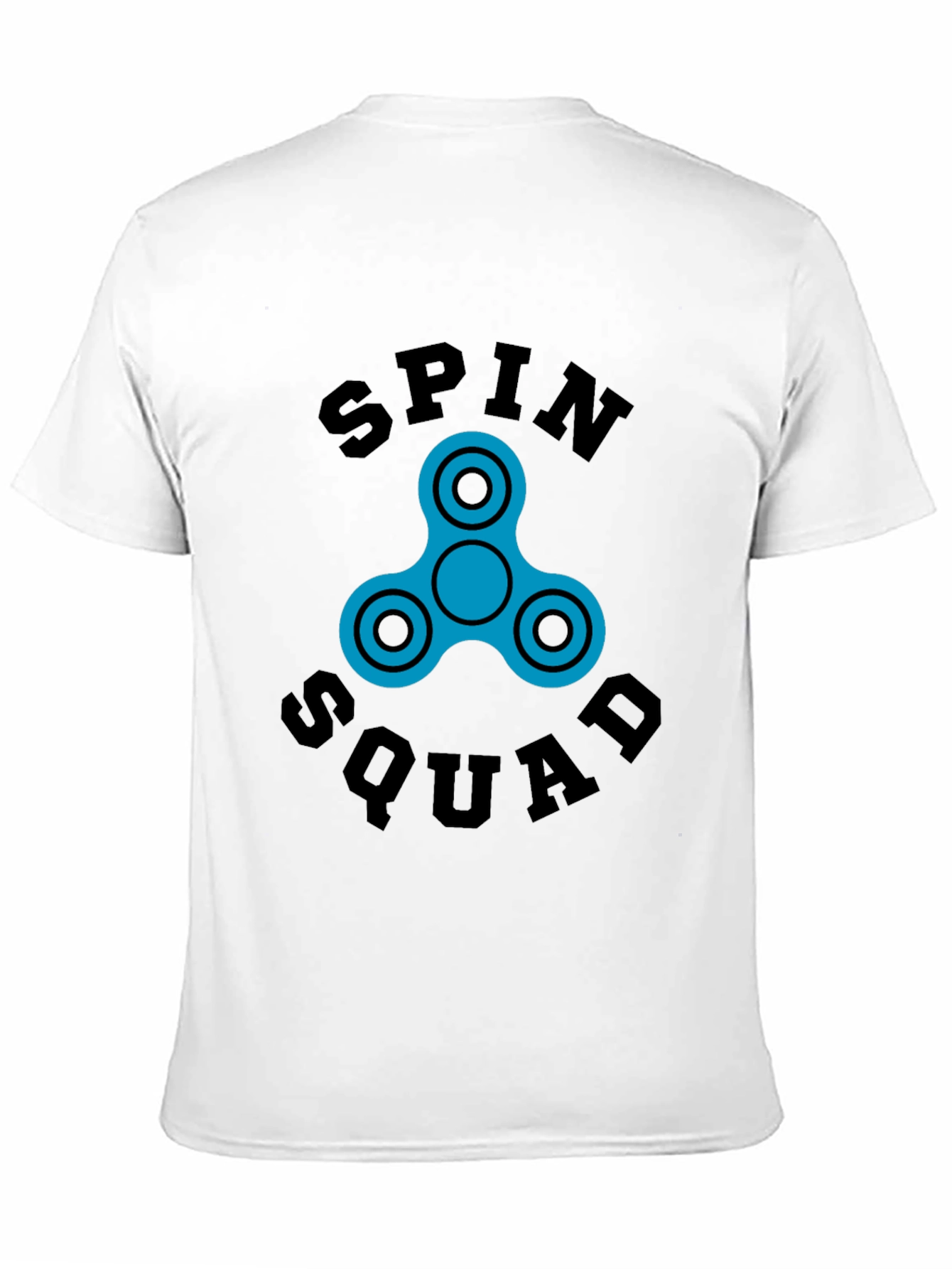 Spin Squad Graphic Tee - Fidget Spinner Design