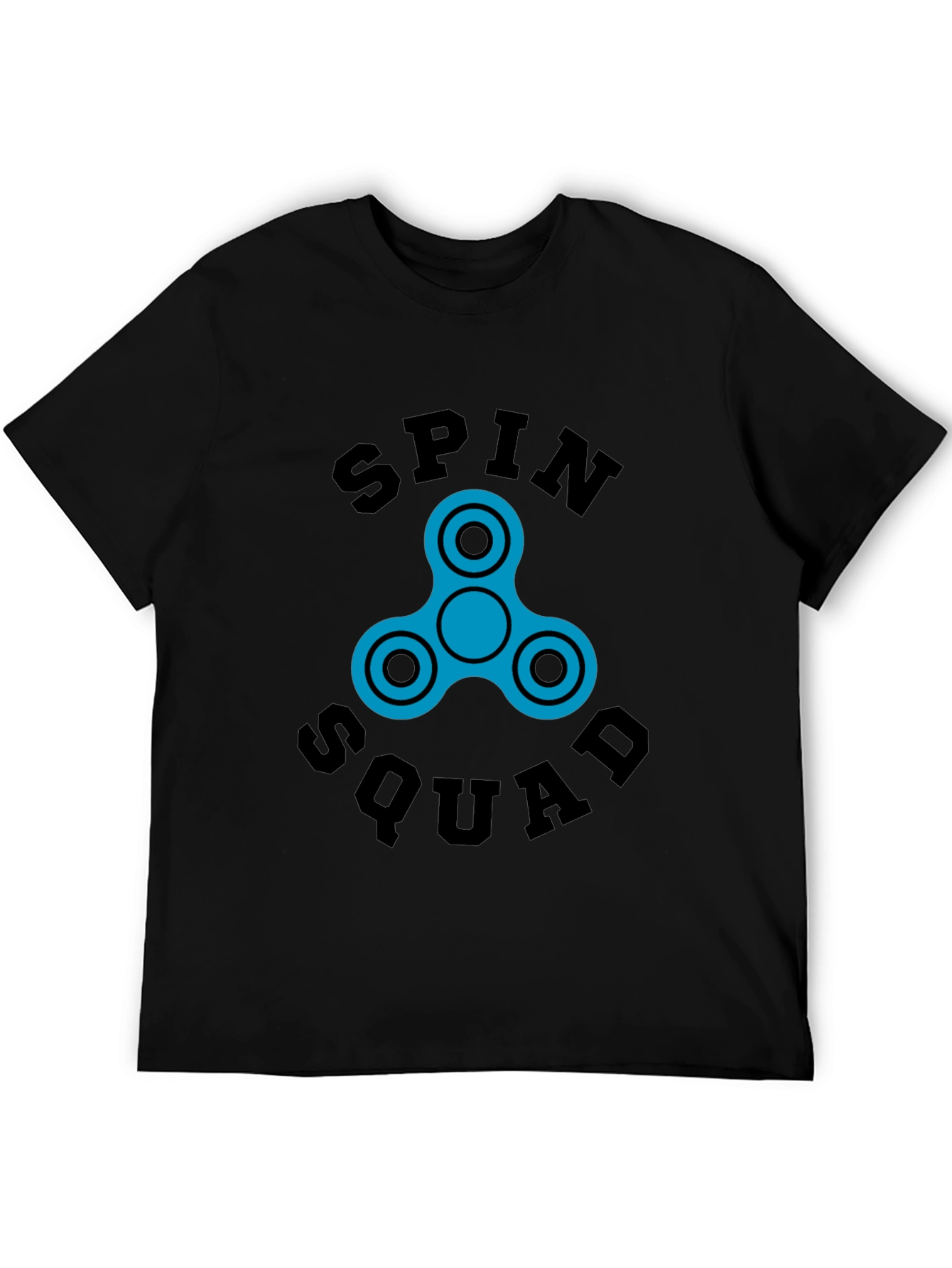 Spin Squad Graphic Tee - Fidget Spinner Design