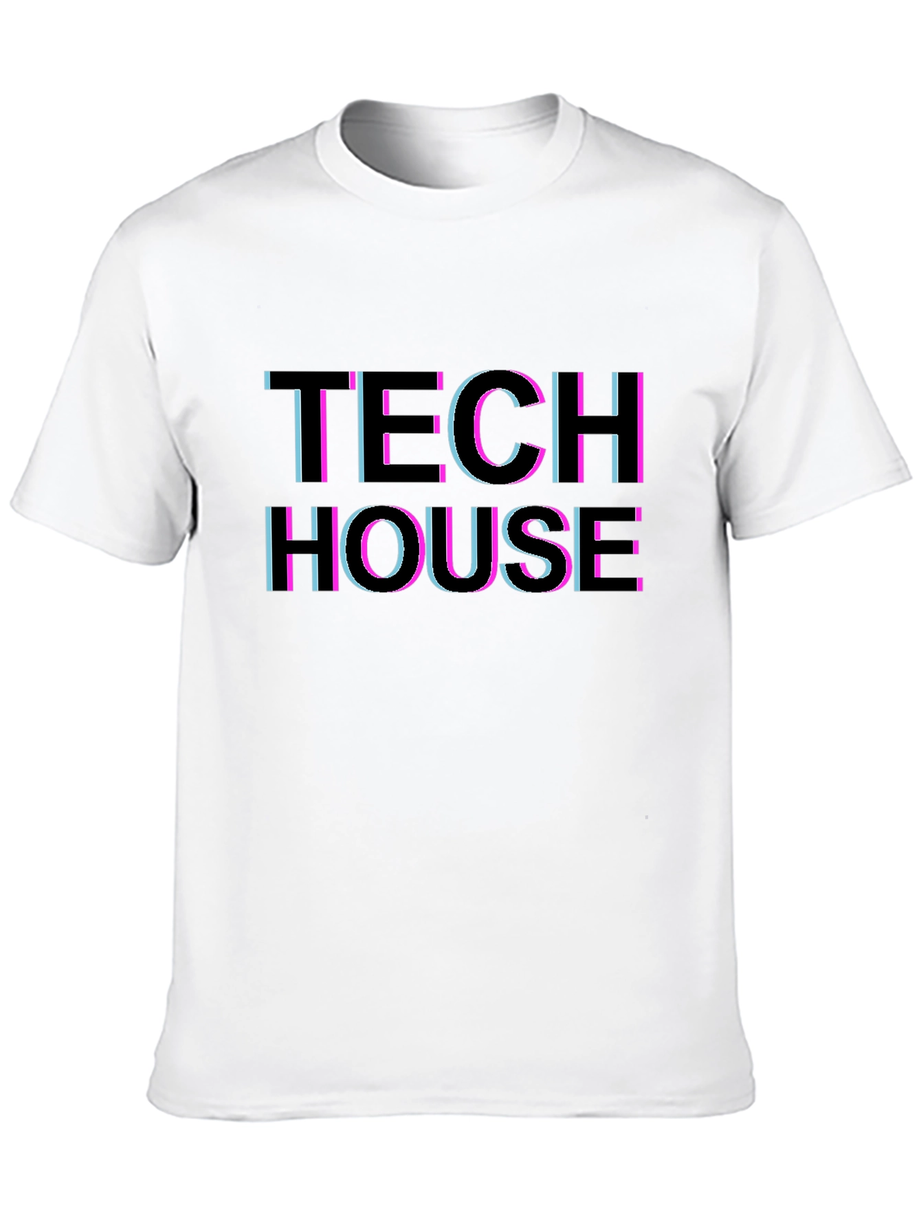 Tech House T-Shirt - Neon Style