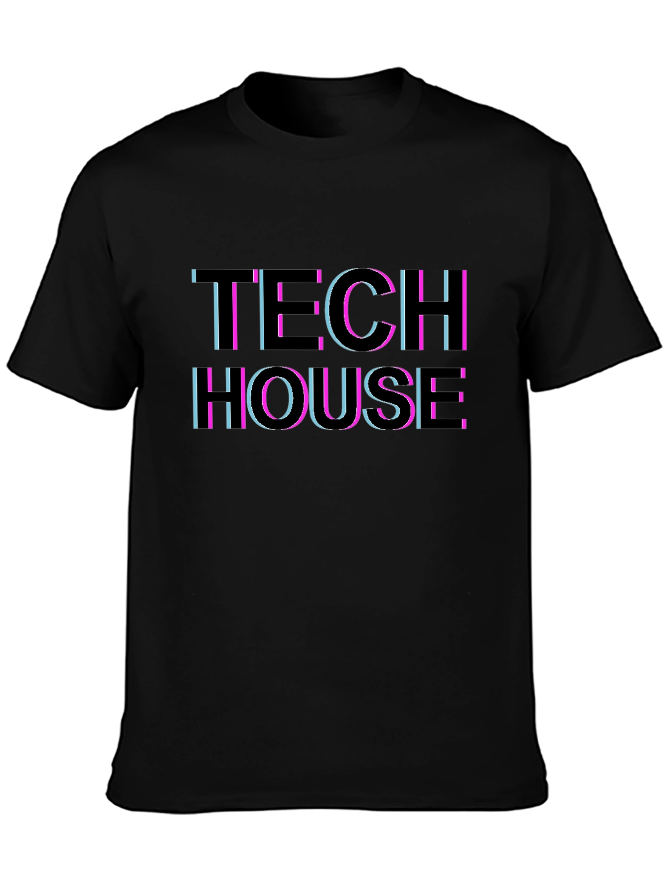 Tech House T-Shirt - Neon Style