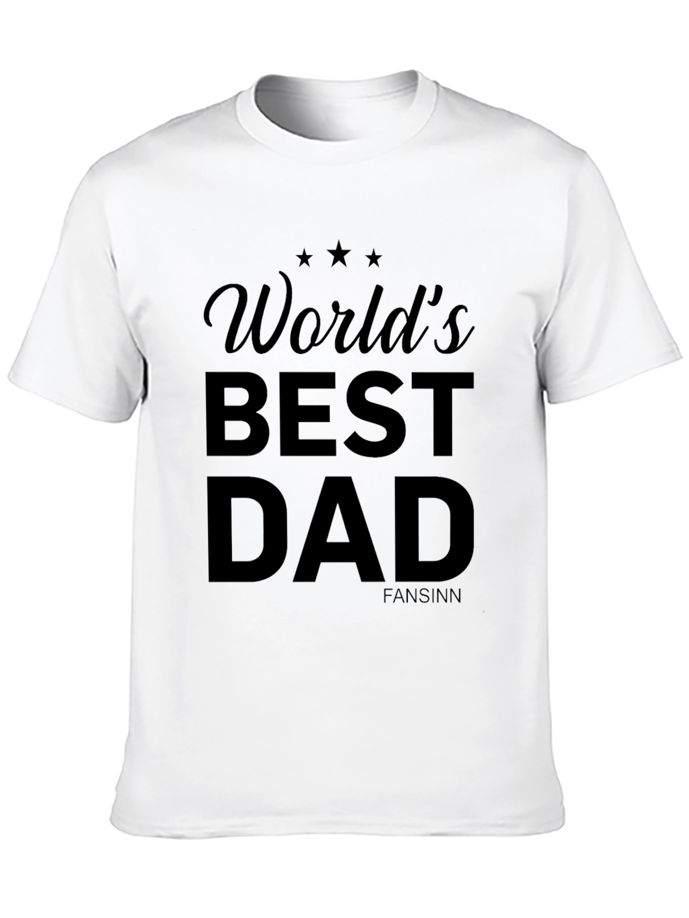 Worlds Best Dad T-Shirt - Fathers Day Gift