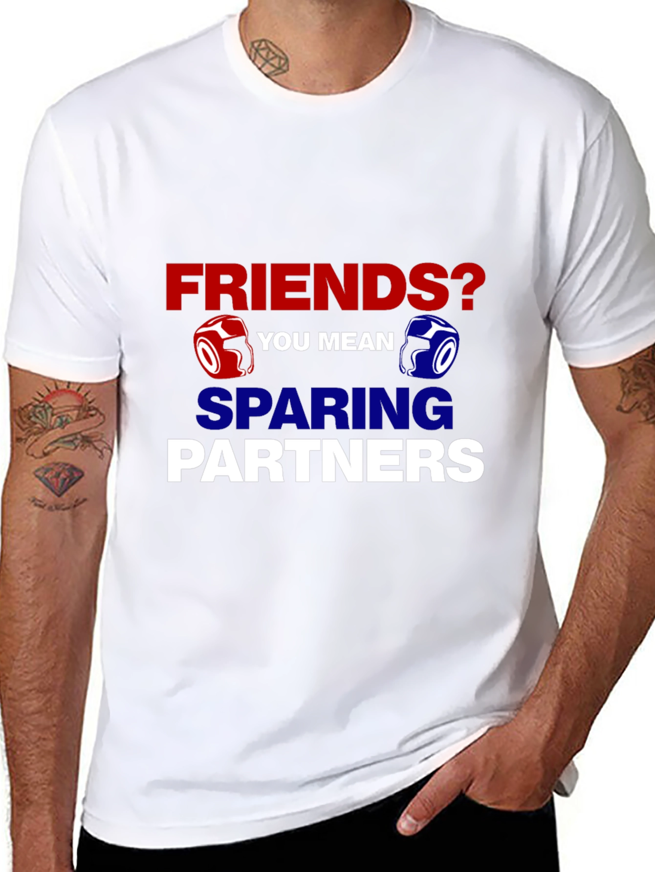 Friends? Sparring Partners Graphic Tee