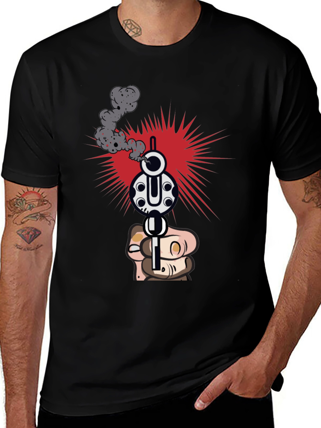 Smoking Gun Graphic Tee