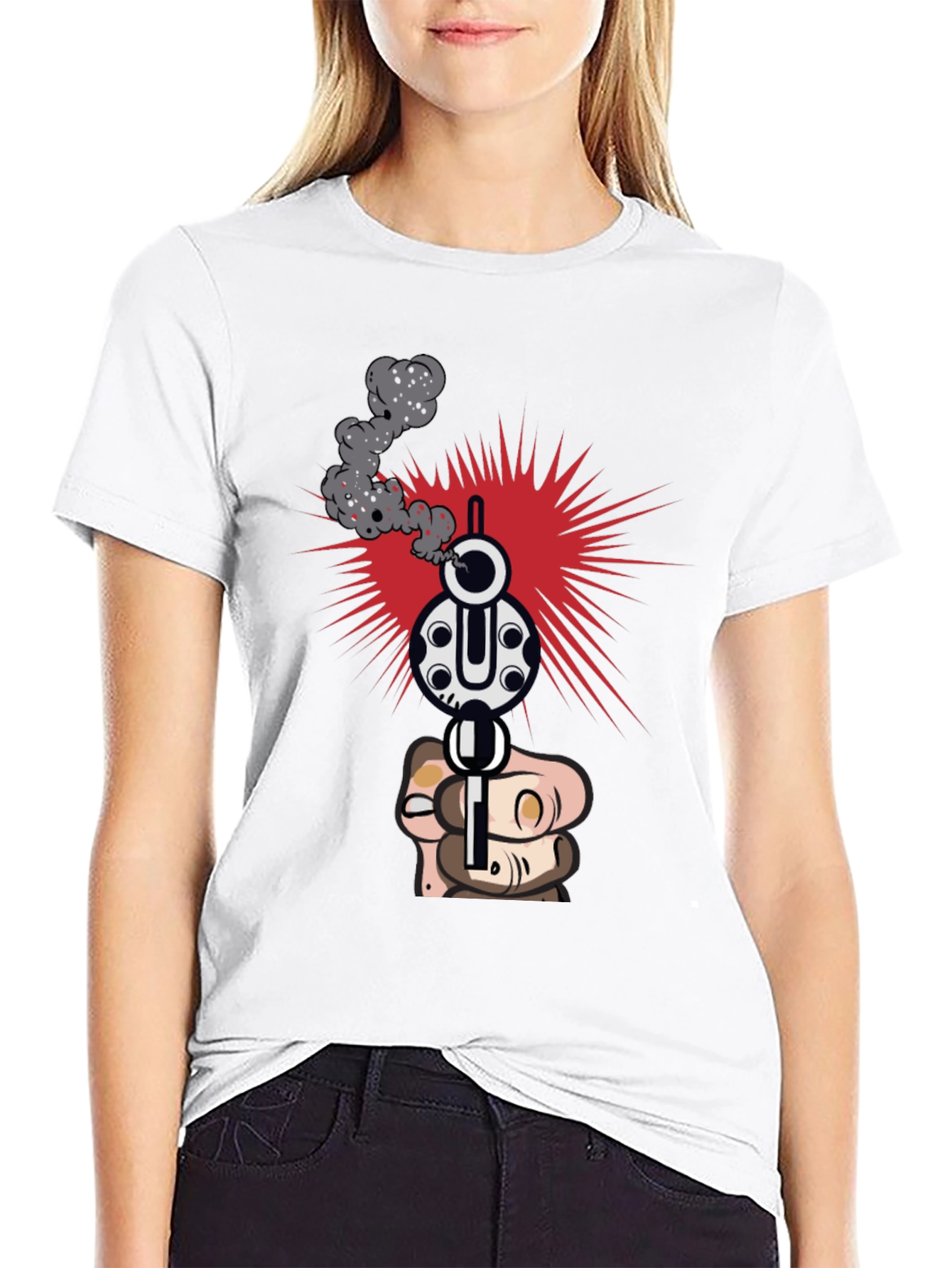 Smoking Gun Graphic Tee