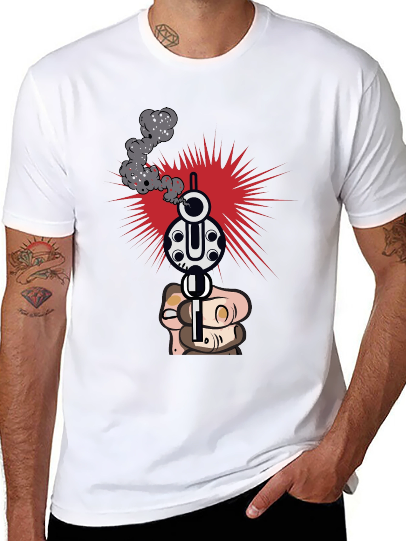 Smoking Gun Graphic Tee