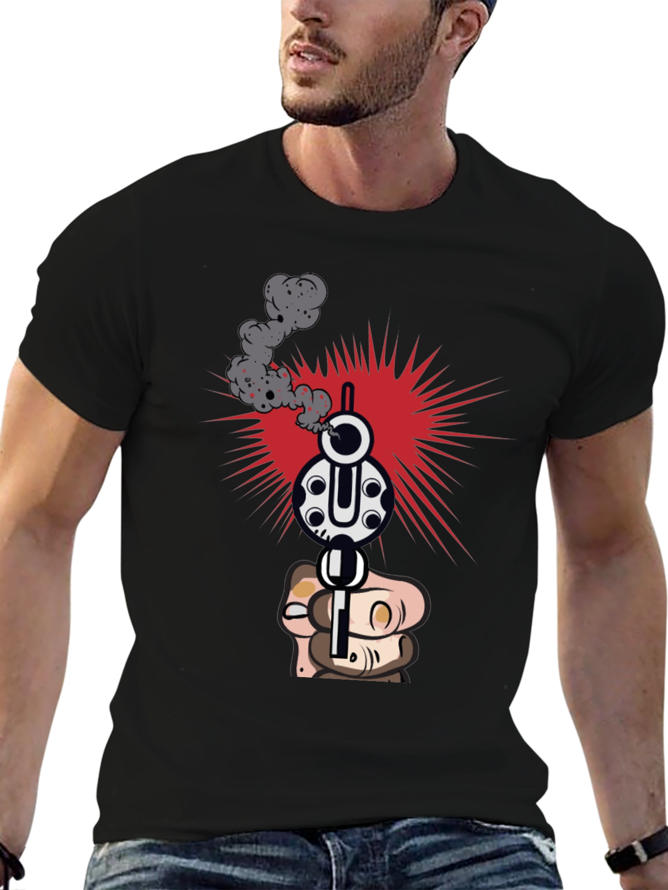 Smoking Gun Graphic Tee