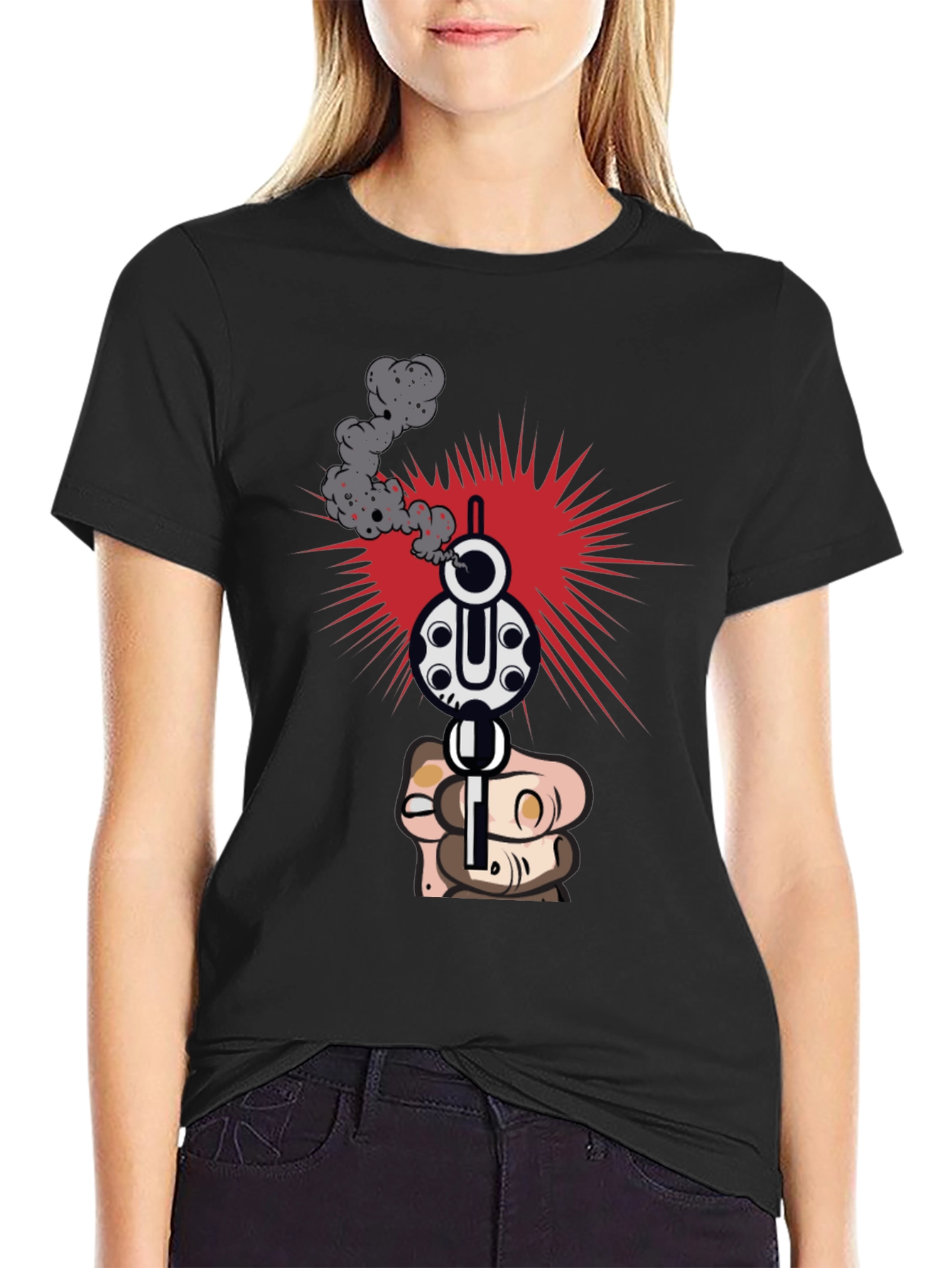 Smoking Gun Graphic Tee
