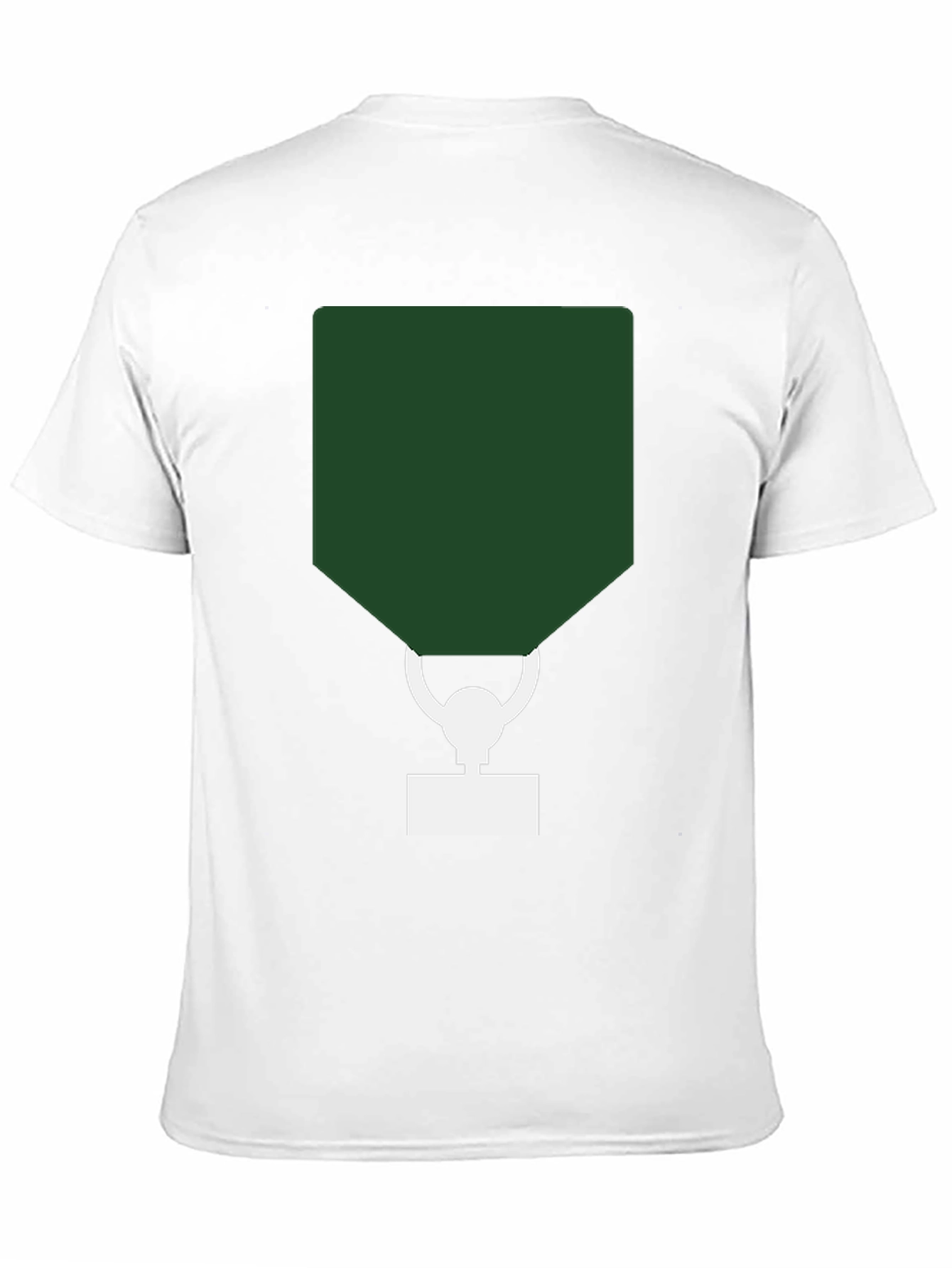 Abstract Trophy Graphic Black T-Shirt