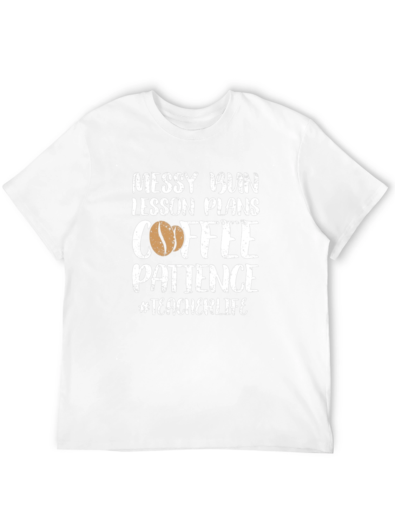 Messy Bun Teacher T-Shirt