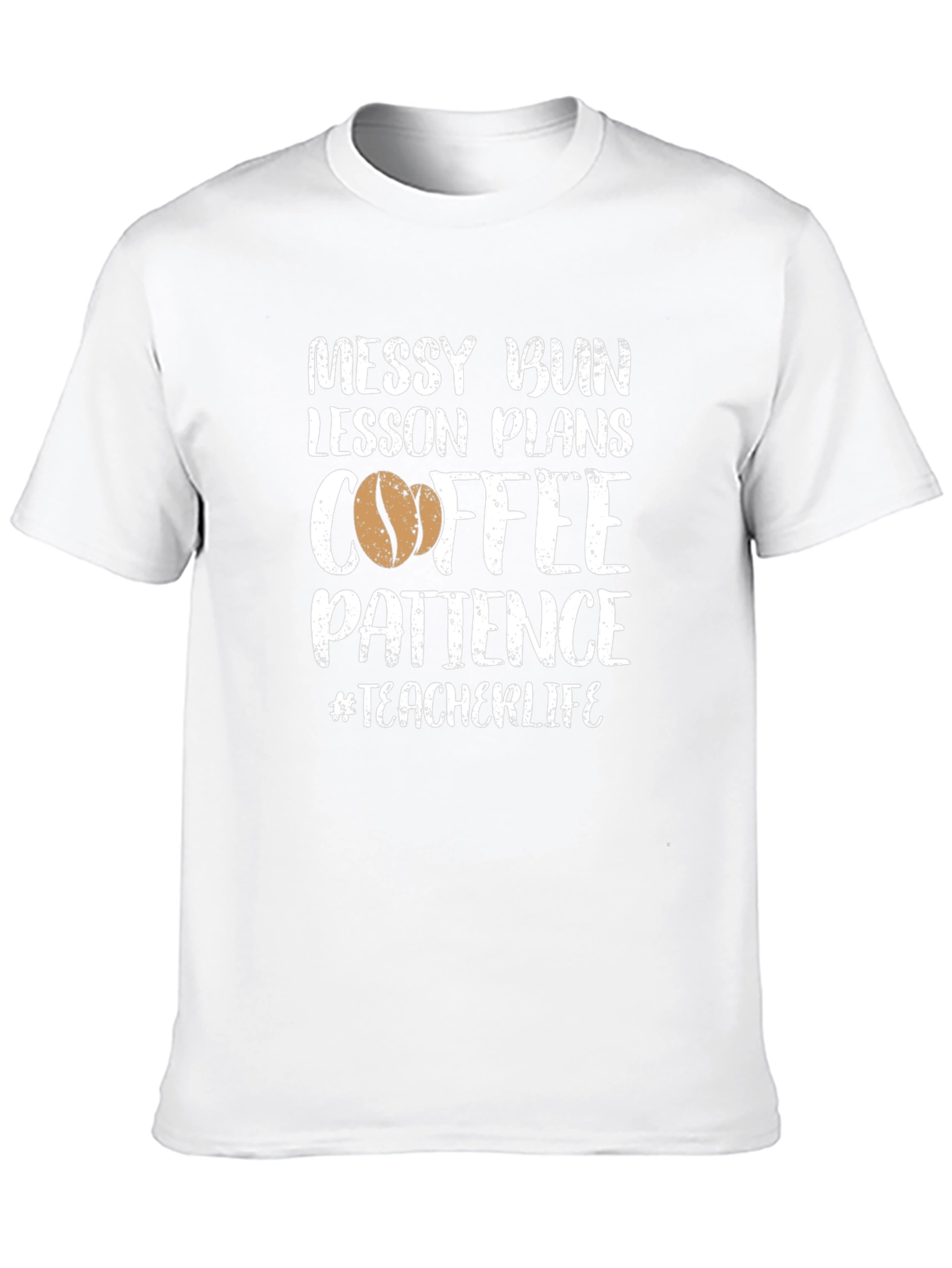 Messy Bun Teacher T-Shirt