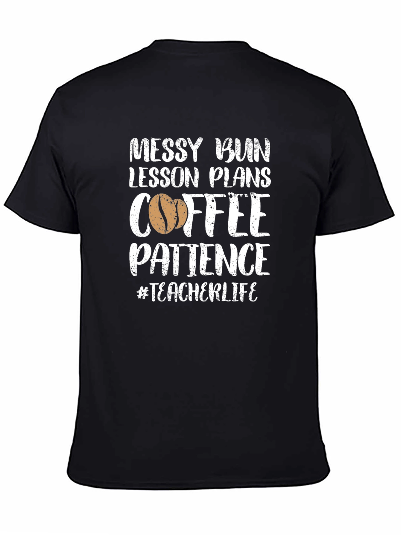 Messy Bun Teacher T-Shirt
