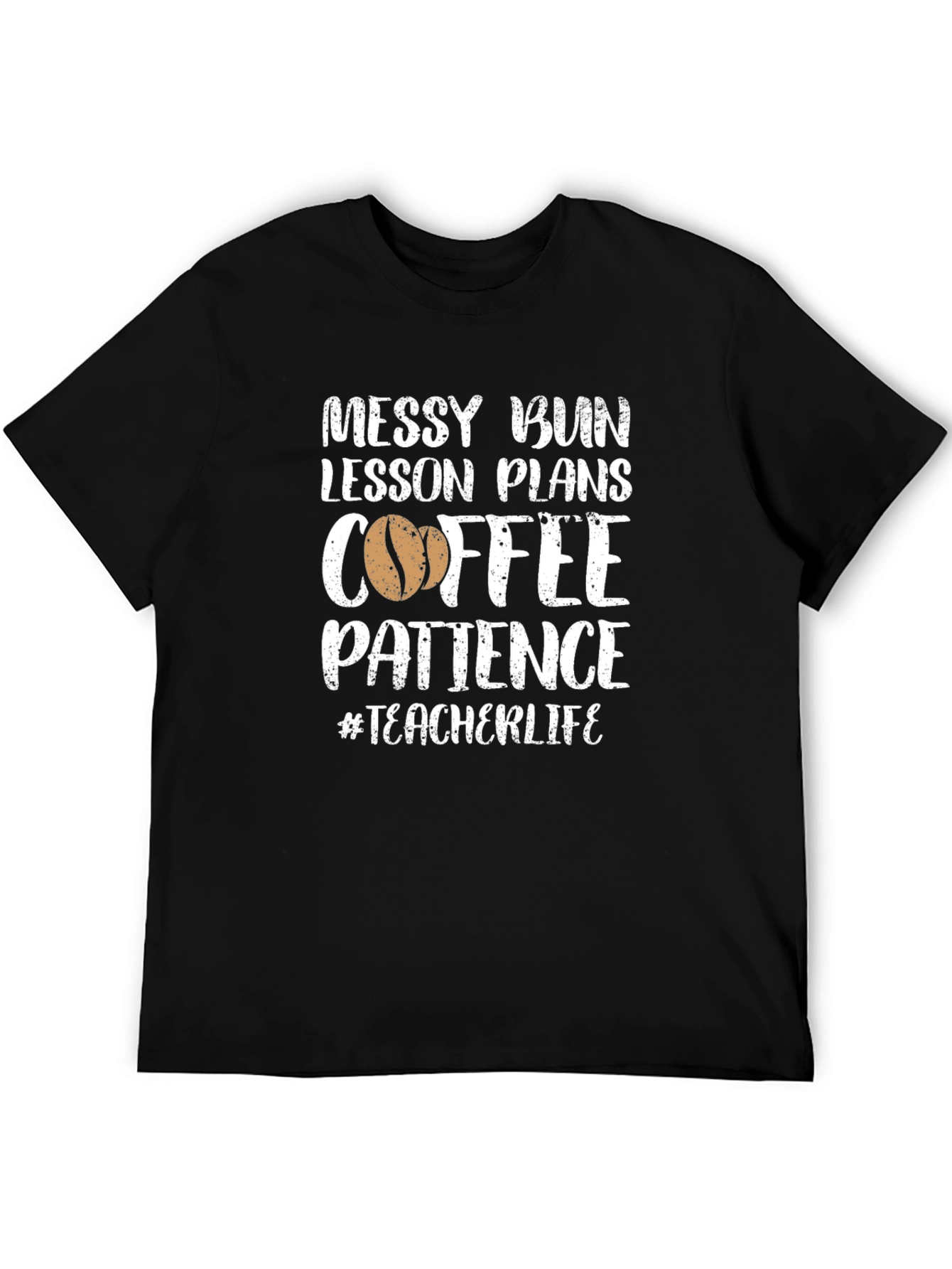 Messy Bun Teacher T-Shirt