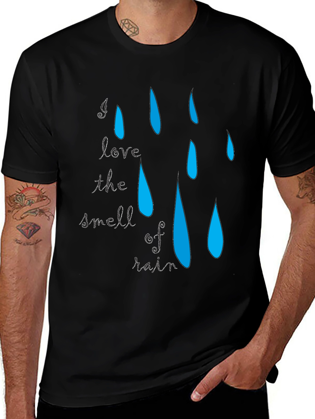 Rain Smell T-Shirt | Soft Cotton Tee