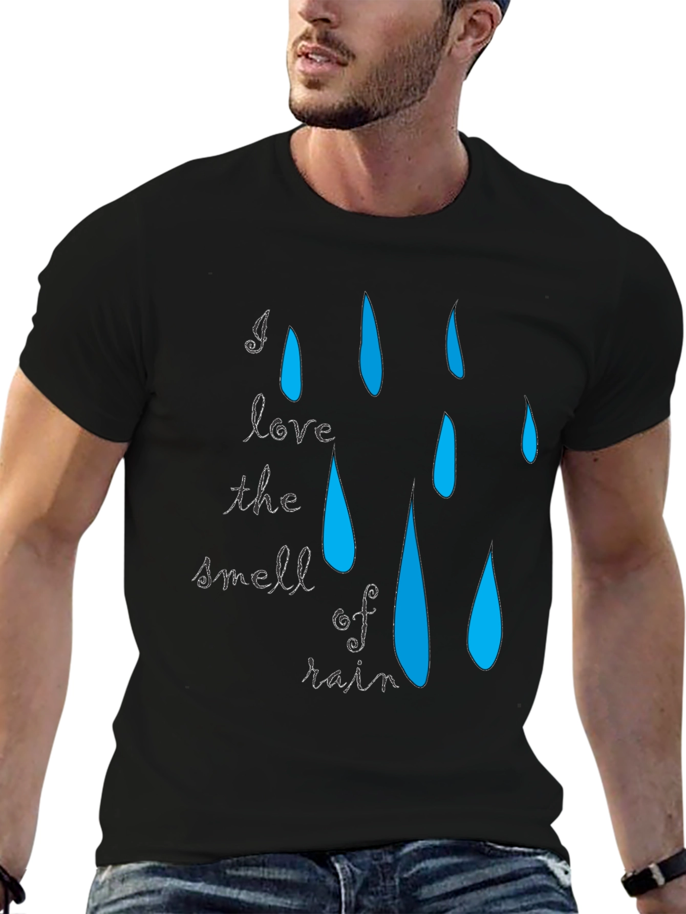Rain Smell T-Shirt | Soft Cotton Tee