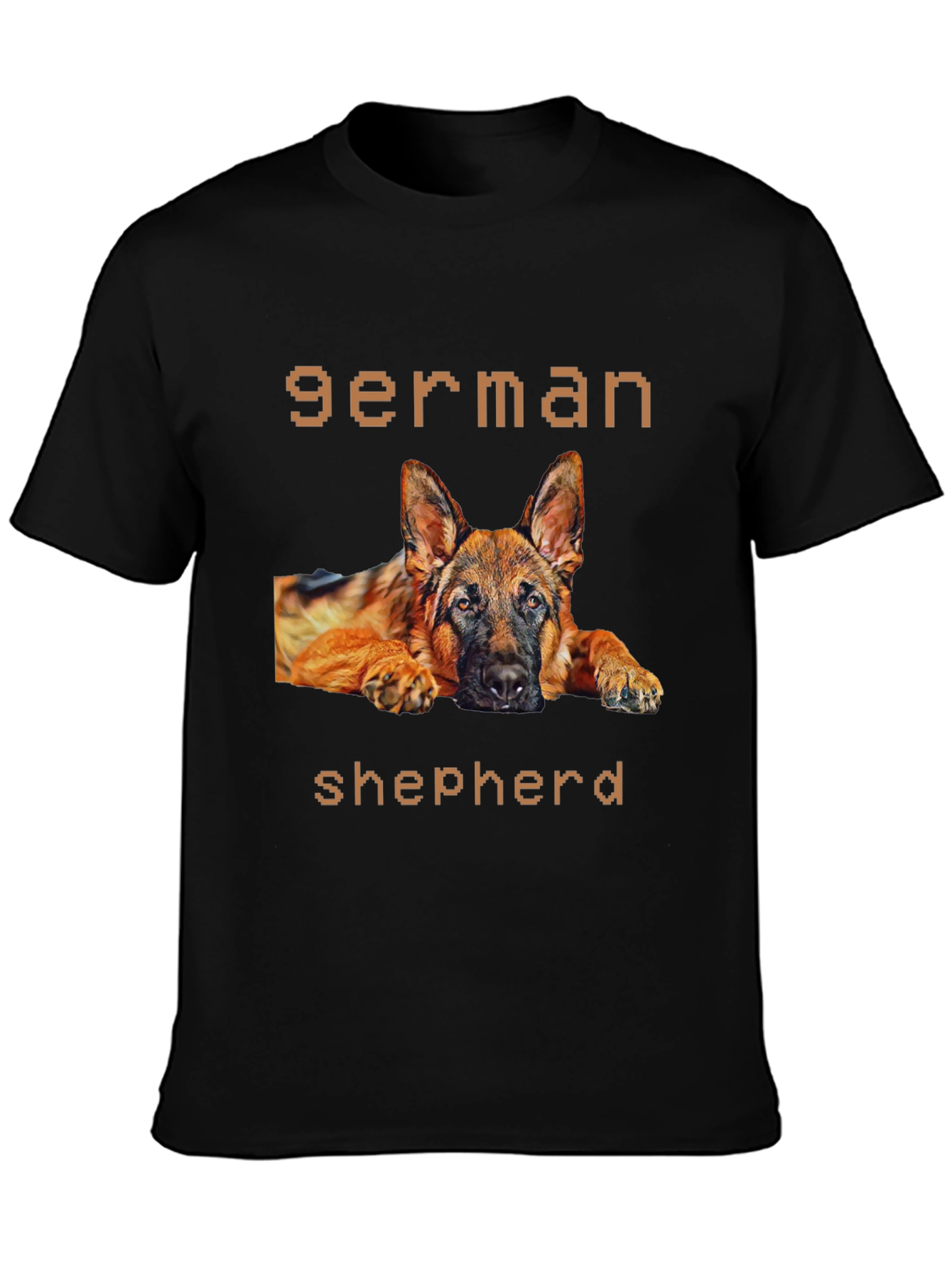 German Shepherd Graphic T-Shirt