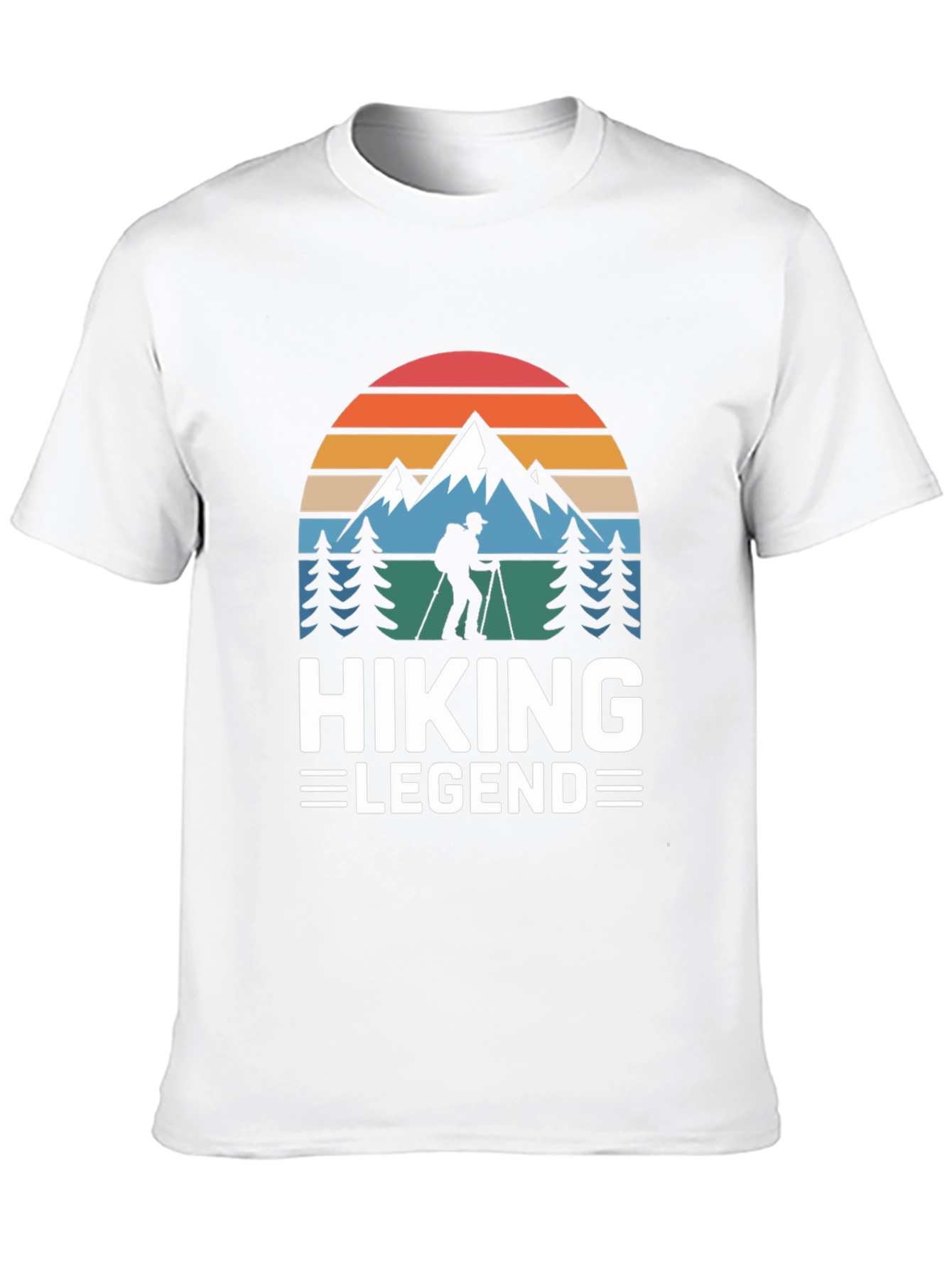 Hiking Legend T-Shirt - Mountain Graphic Tee
