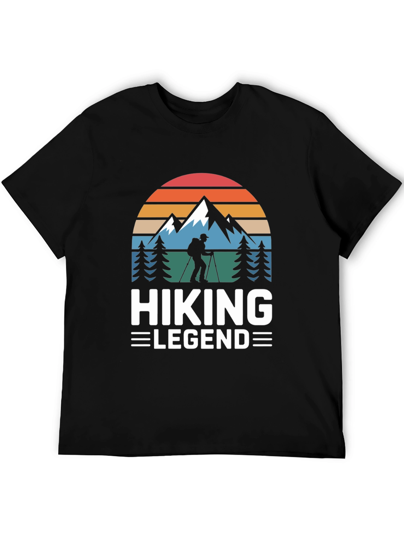 Hiking Legend T-Shirt - Mountain Graphic Tee