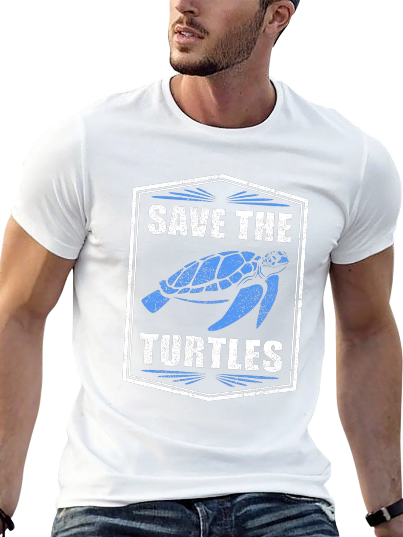 Save the Turtles Graphic Tee