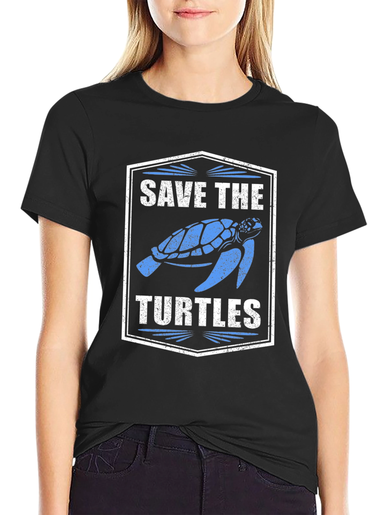 Save the Turtles Graphic Tee