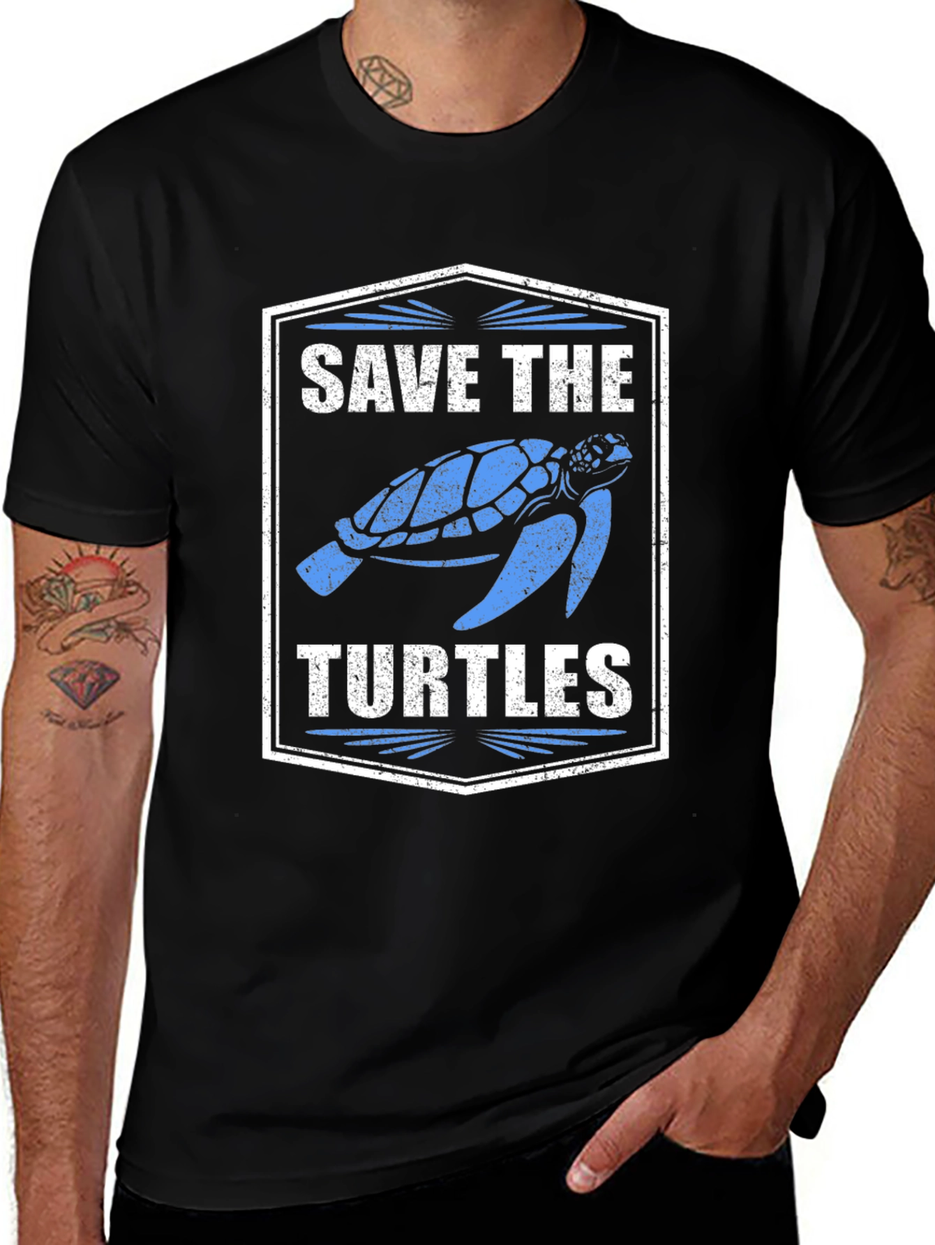 Save the Turtles Graphic Tee