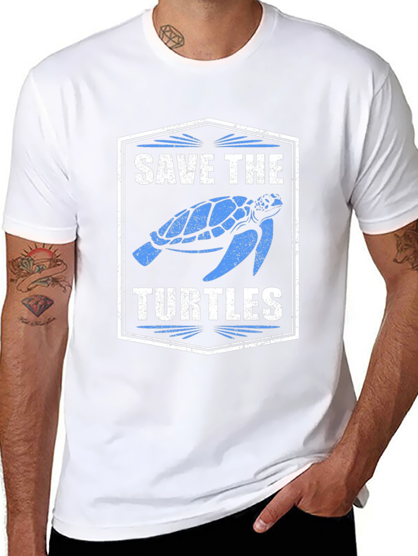 Save the Turtles Graphic Tee