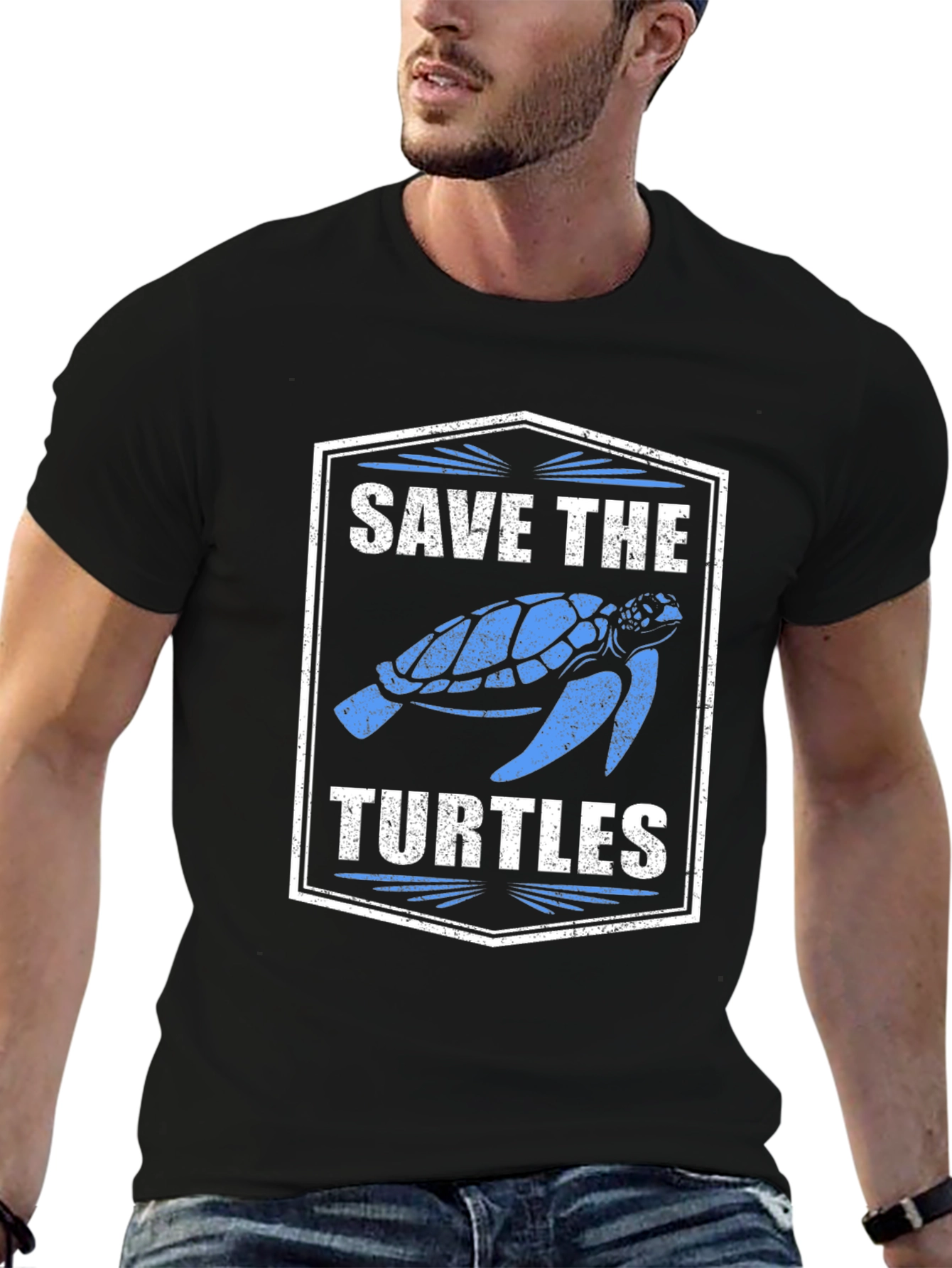 Save the Turtles Graphic Tee
