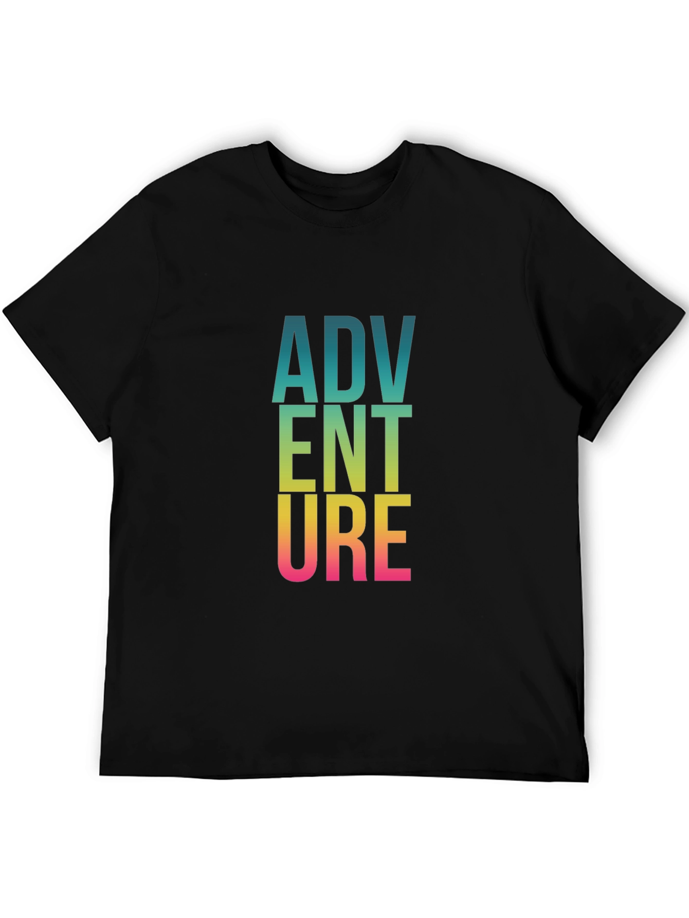 Adventure Graphic T-Shirt - Mens Black Tee