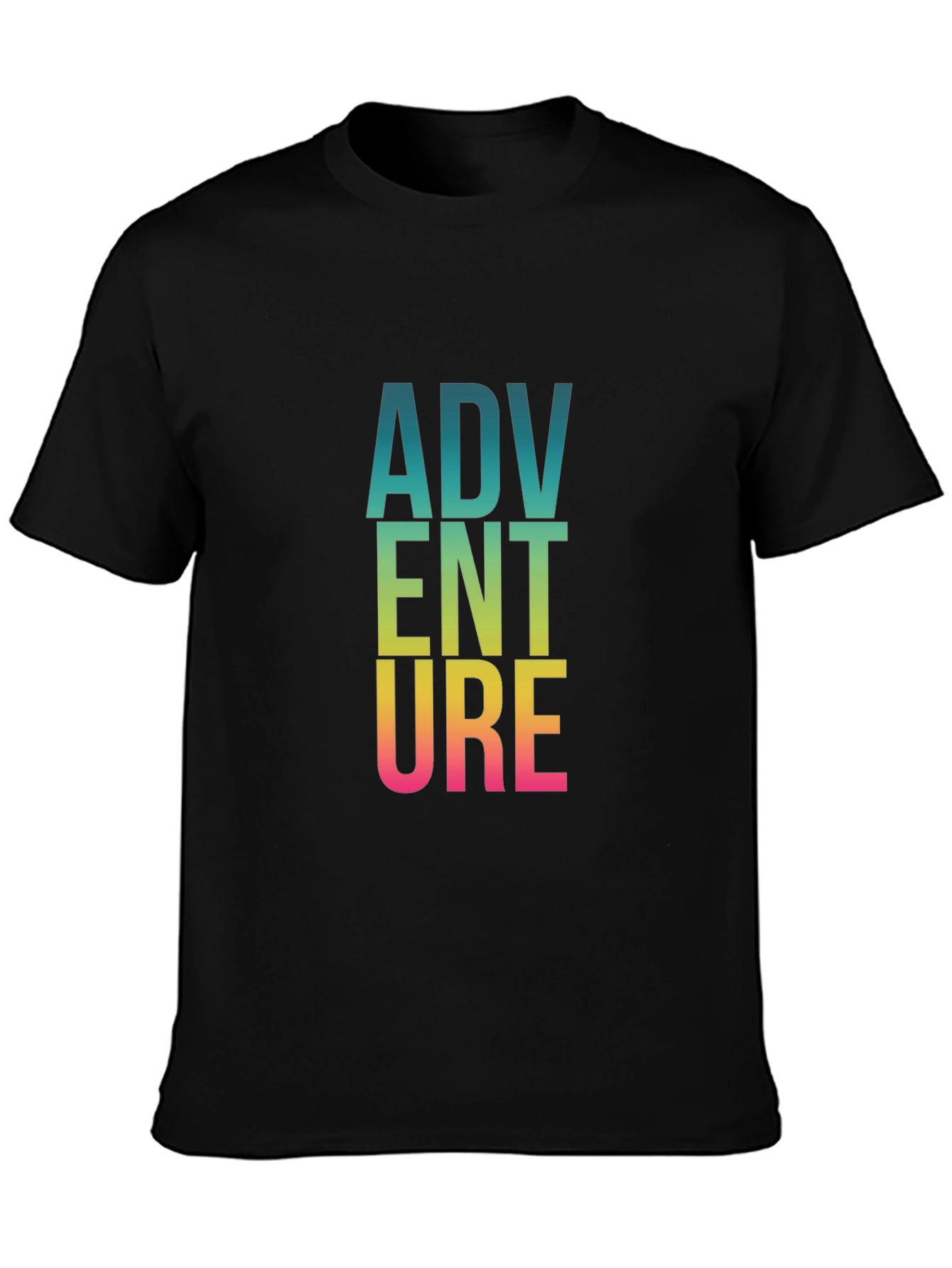 Adventure Graphic T-Shirt - Mens Black Tee