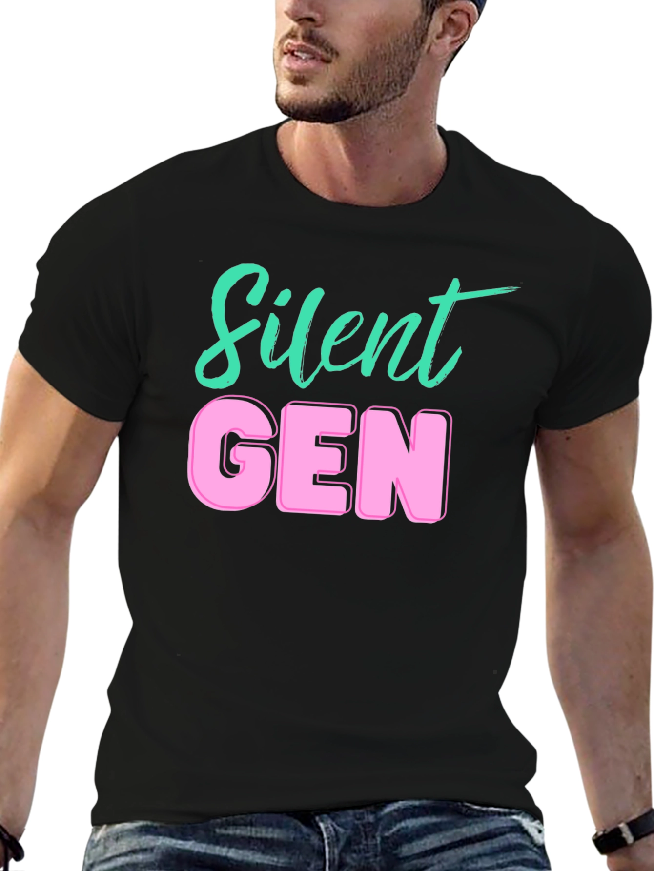 Silent Gen T-Shirt - Cool Retro Style
